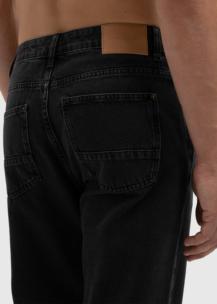 Miles Straight Jeans - Black