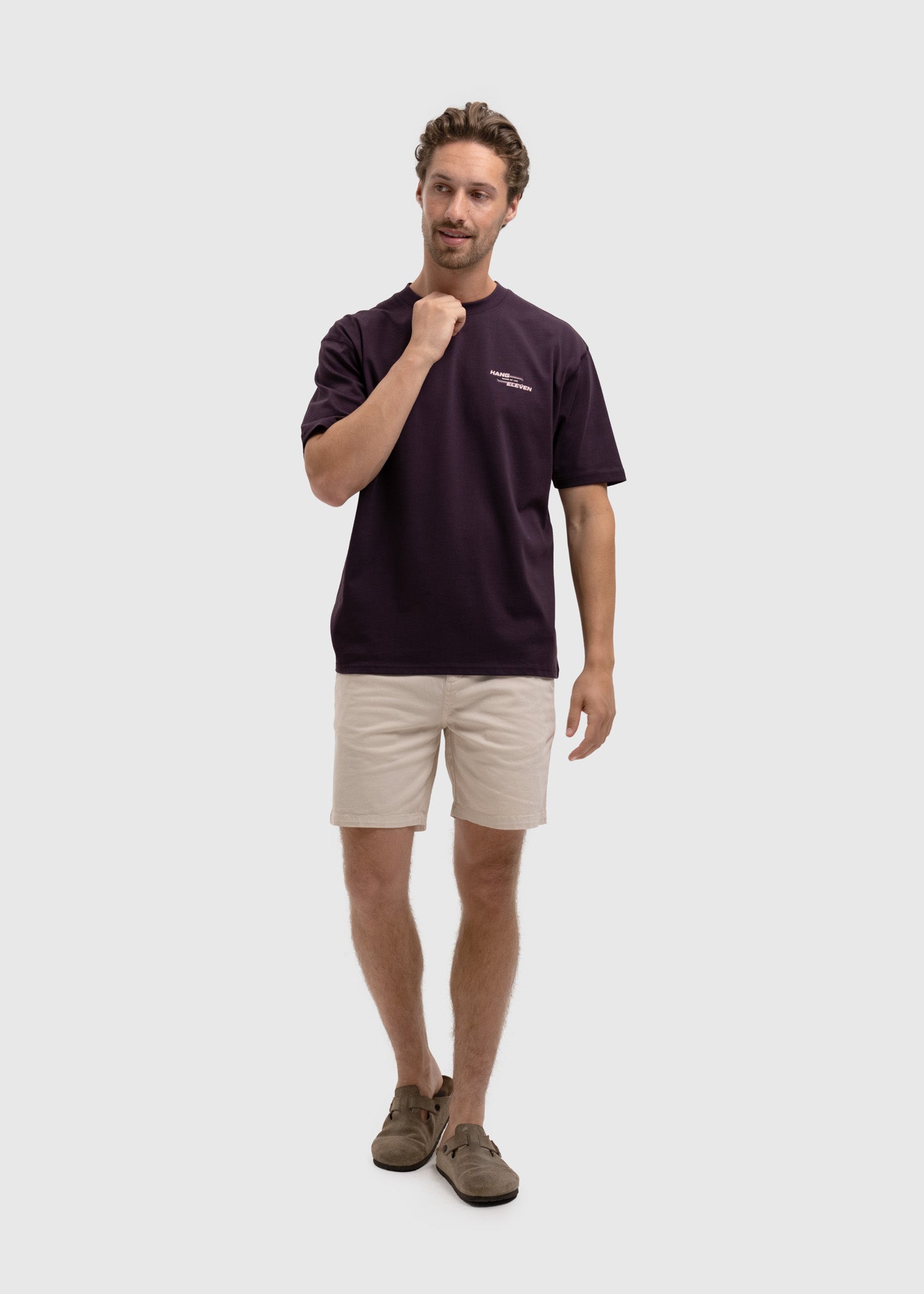 Washed Waves Of Life Tee - Purple