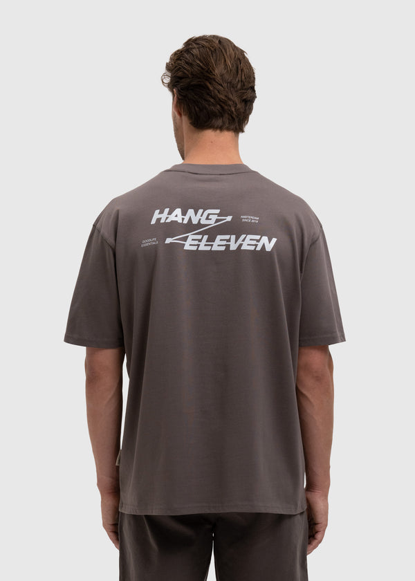 Zigzag Tee - Anthracite