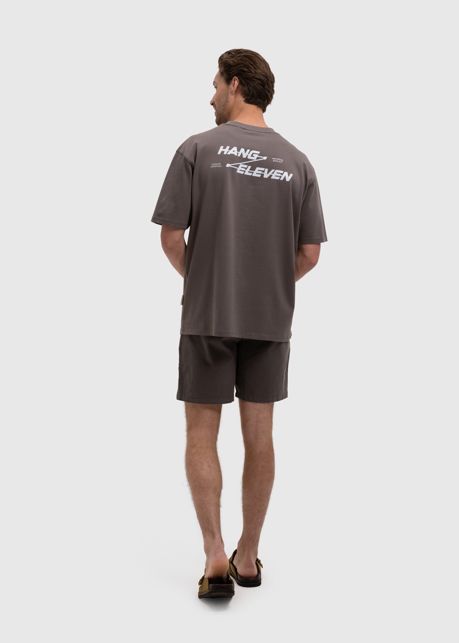 Zigzag Tee - Anthracite