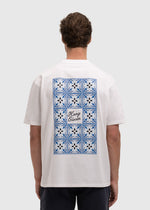 Fullhouse Of Tiles Tee - White
