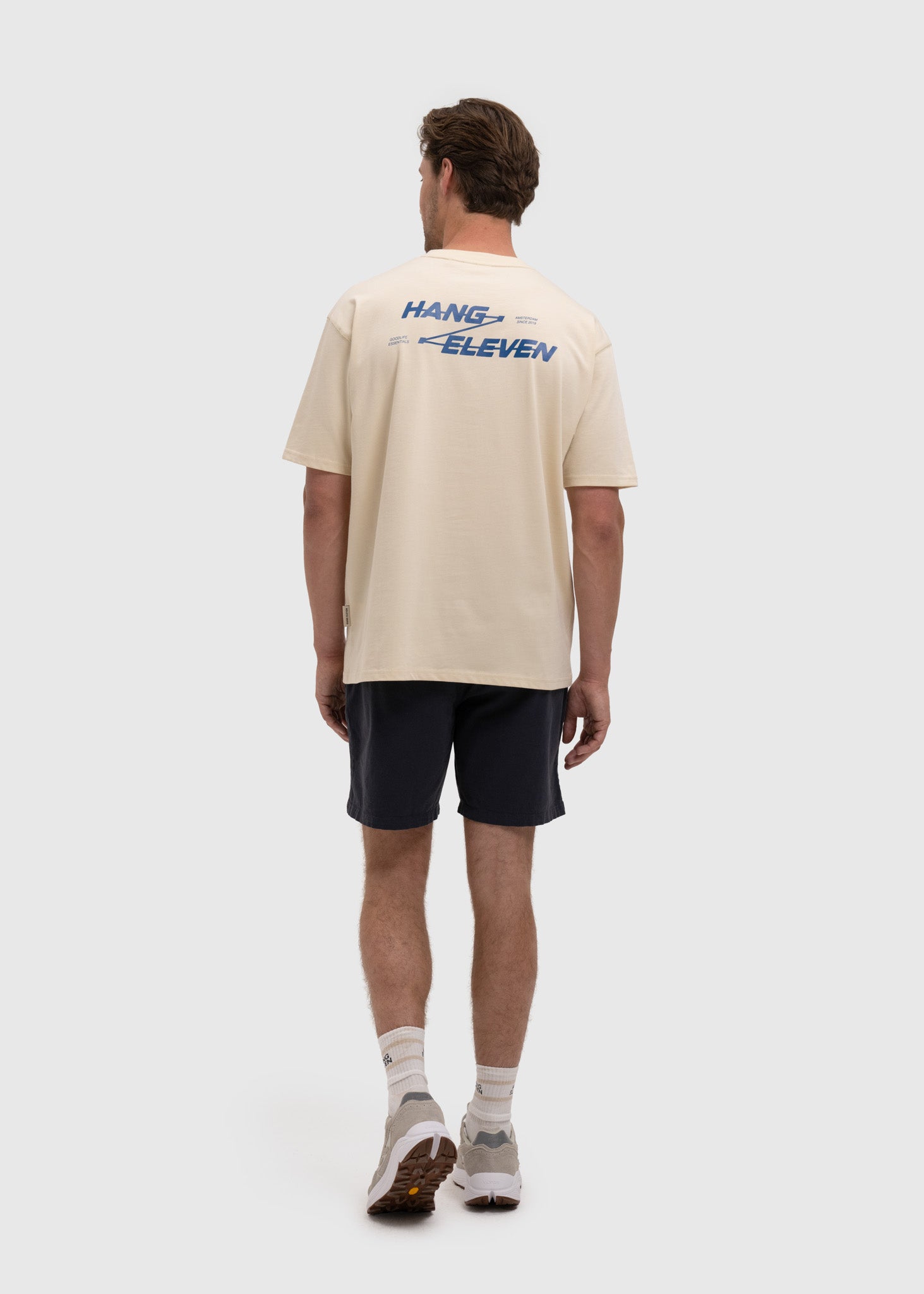 Zigzag Tee - White Sand