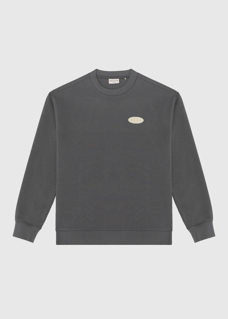 Col rond à logo - Anthracite