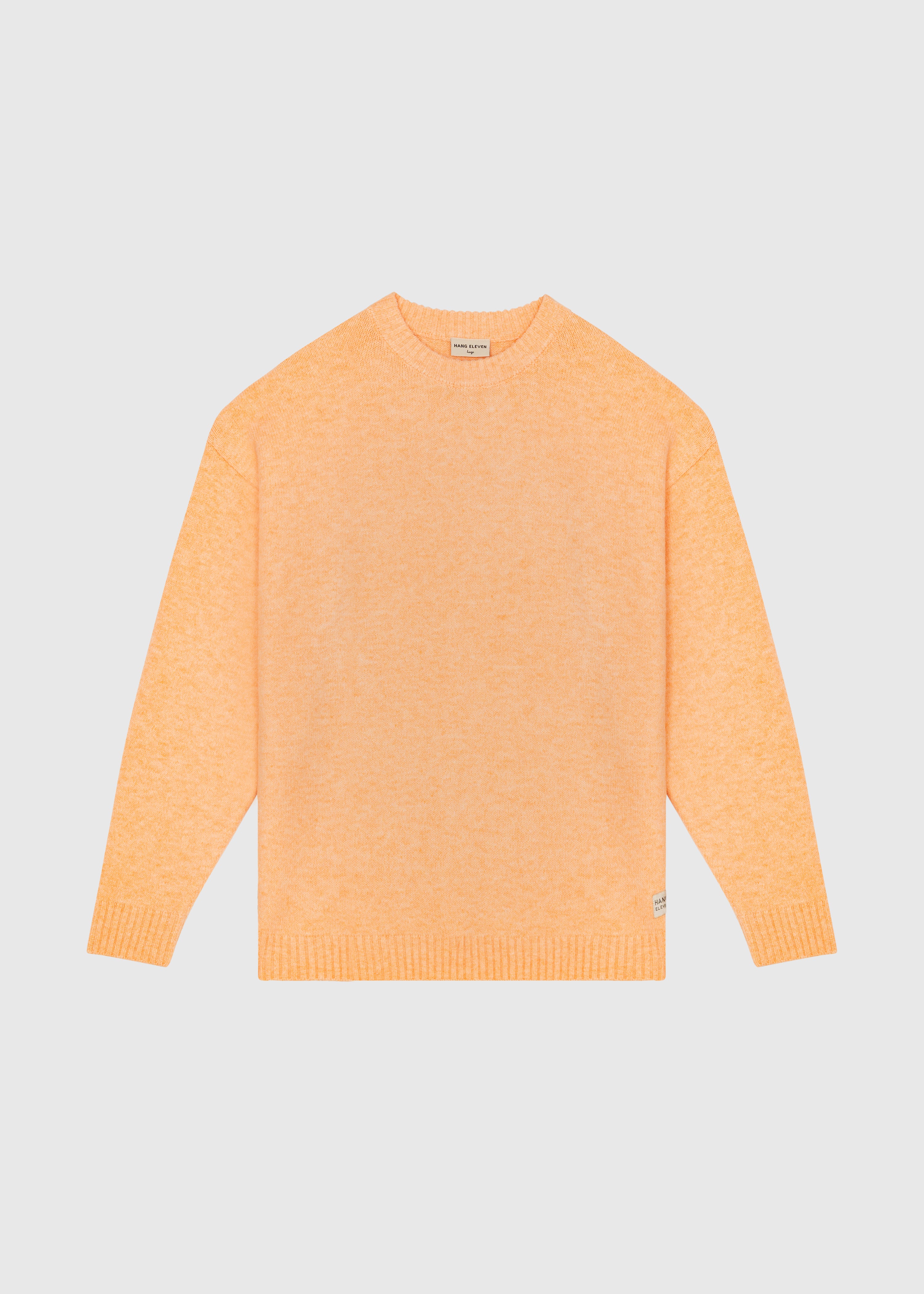 Heavy Knit Crewneck - Peach