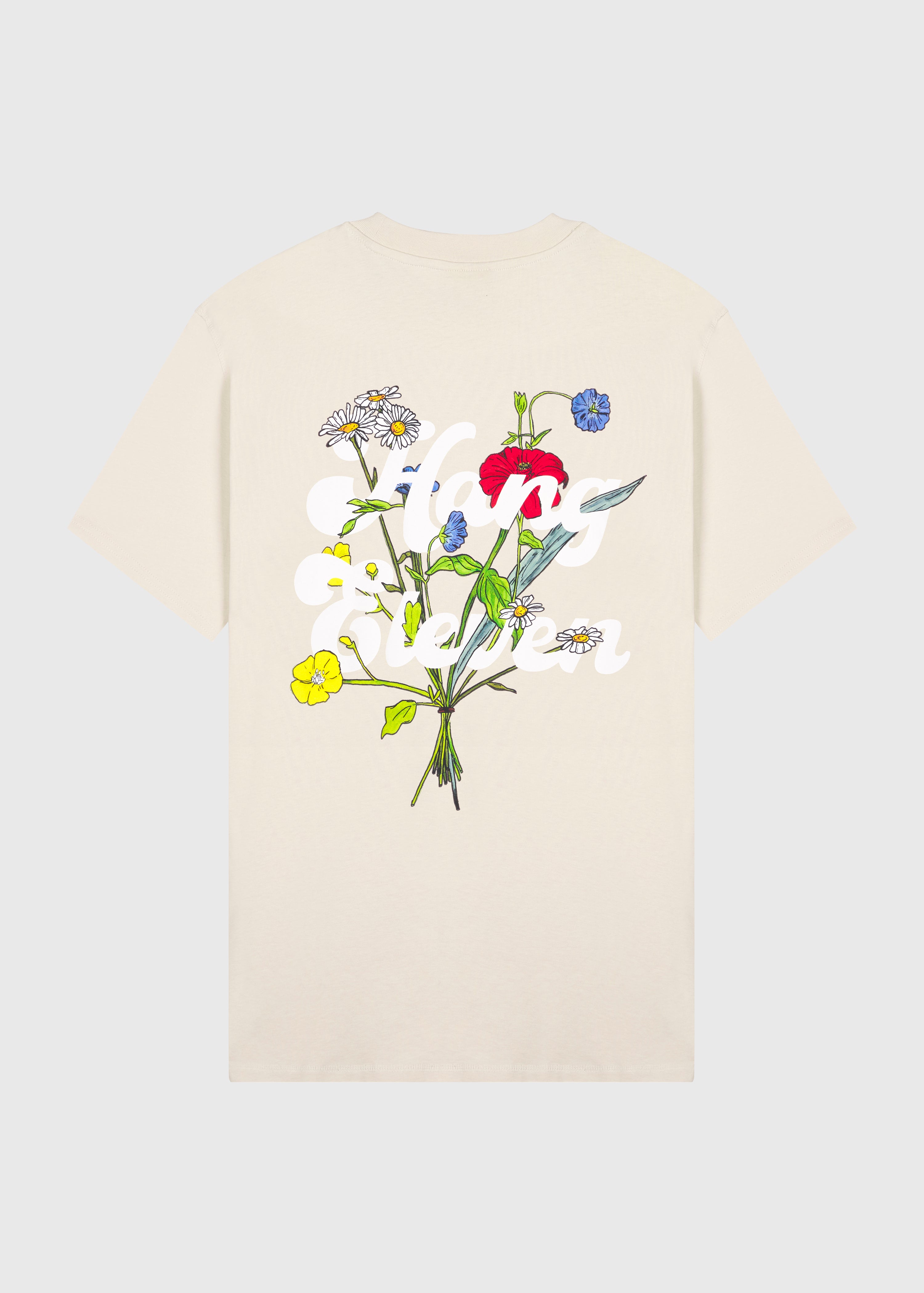 Bouquet Tee - White Sand