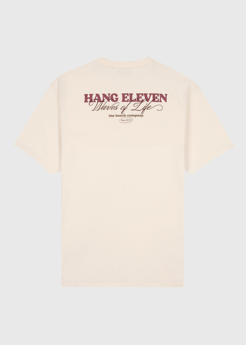 Font Tee - Weißer Sand
