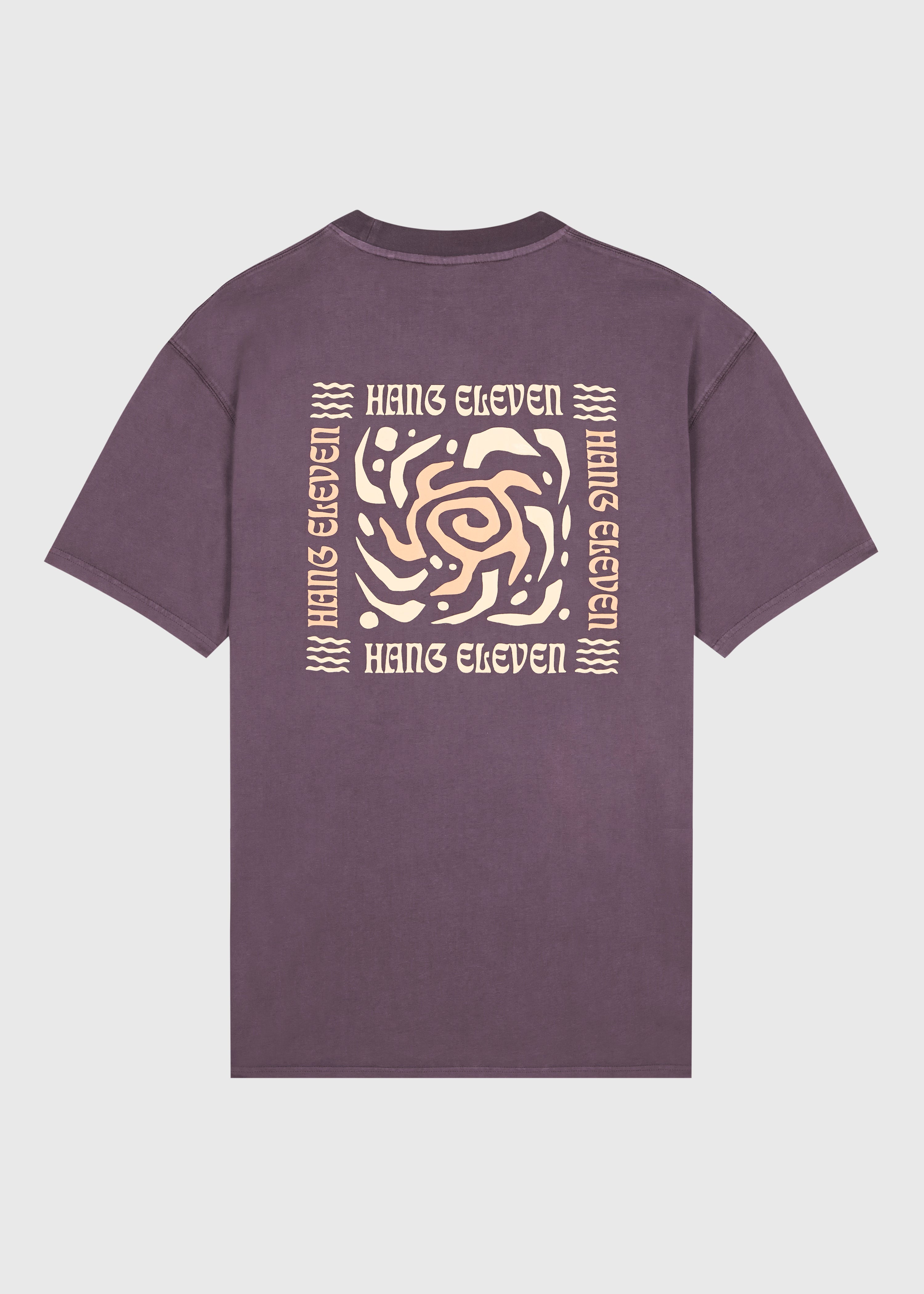 Square Tee - Washed Purple