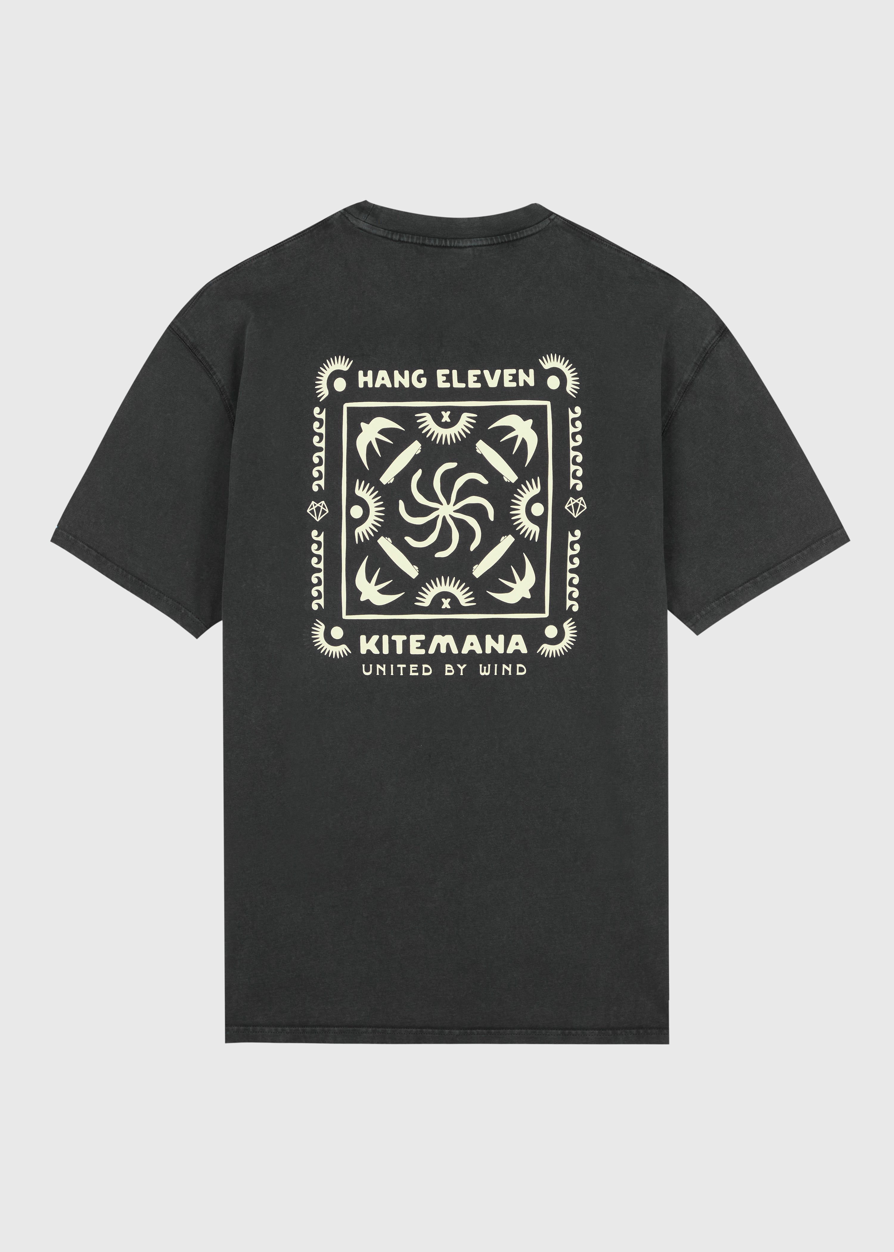 Kitemana Tee - Acid Wash