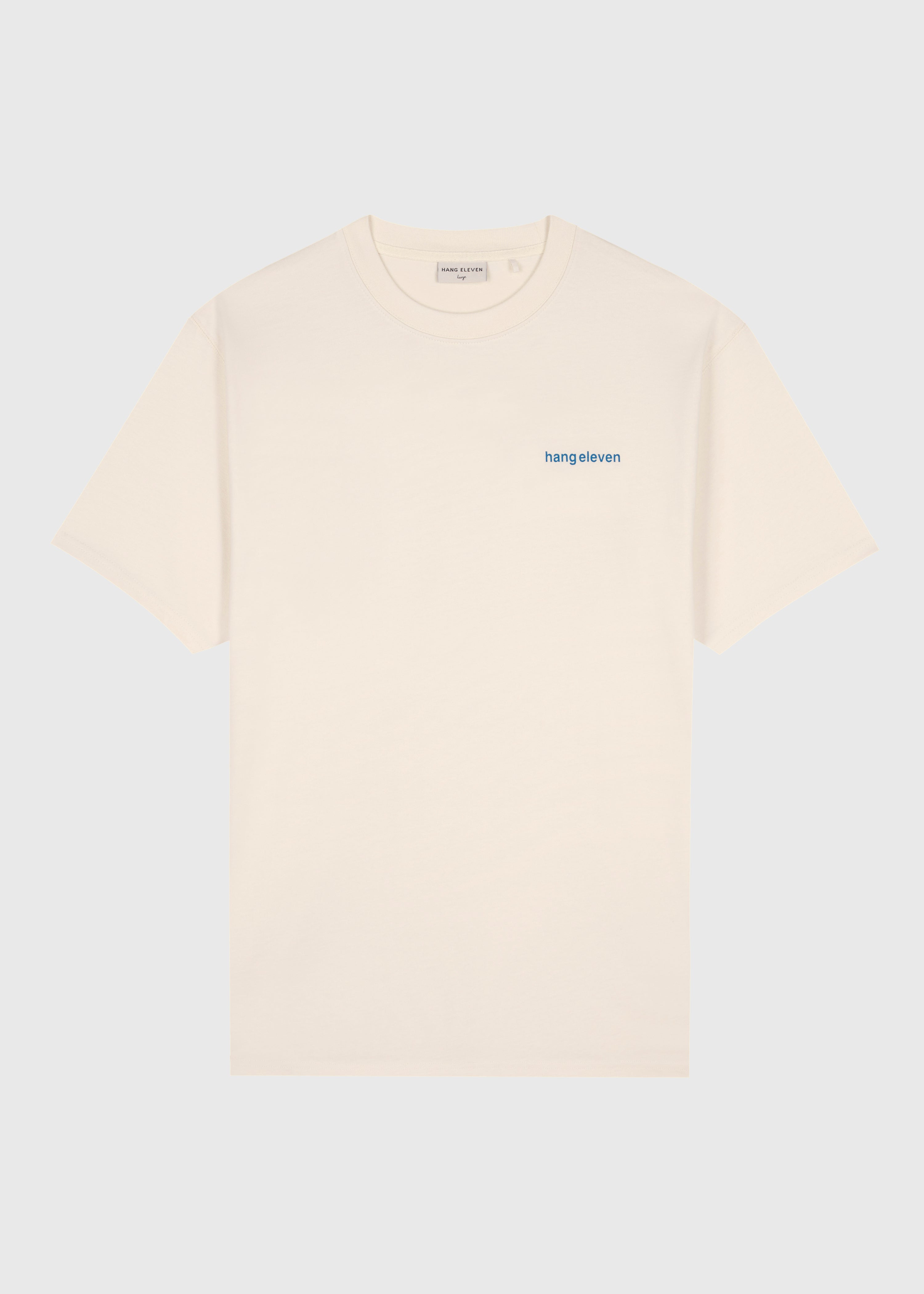 Brand Embro Tee - White Sand