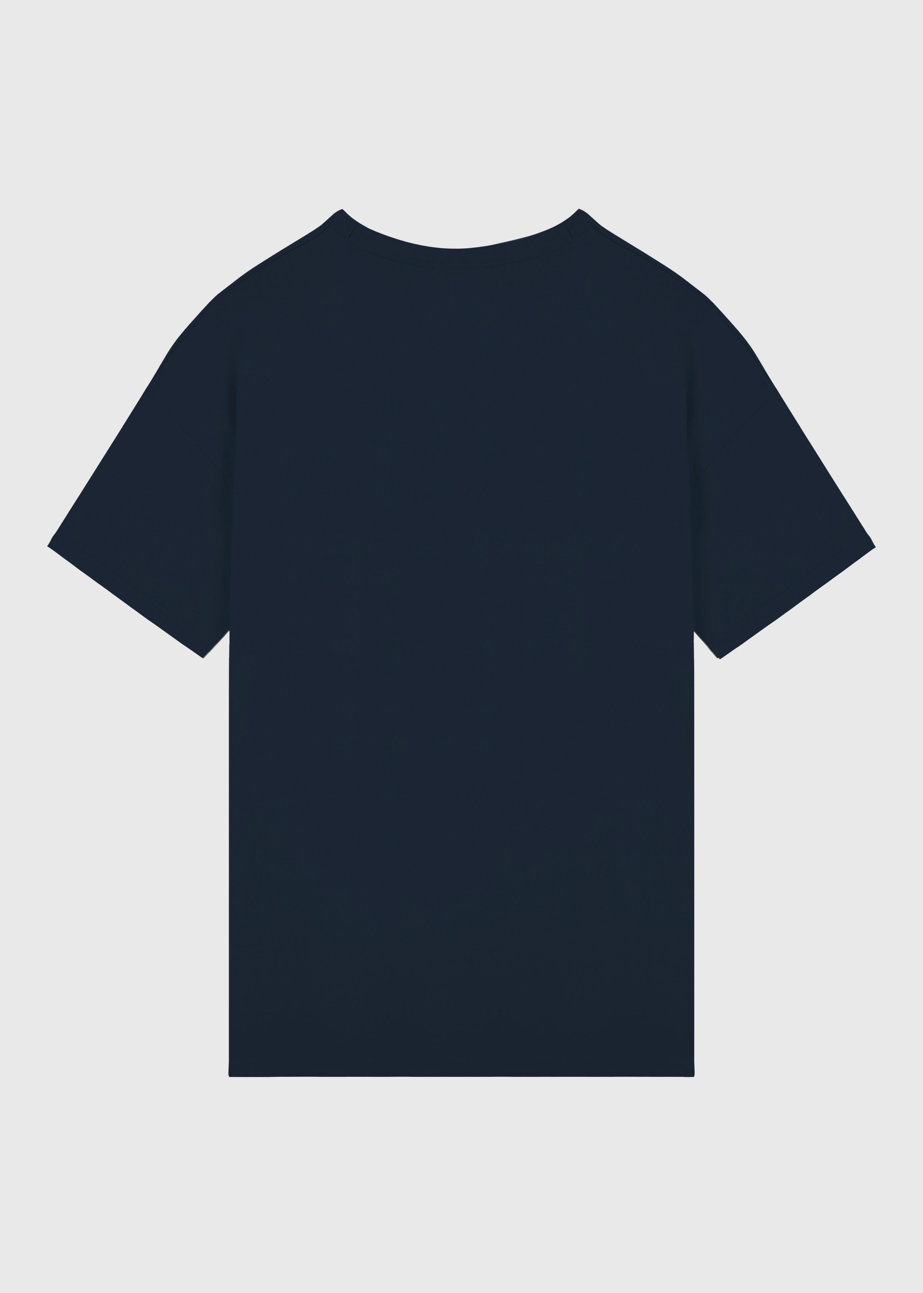 Oversized Premium Tee - Navy Blue