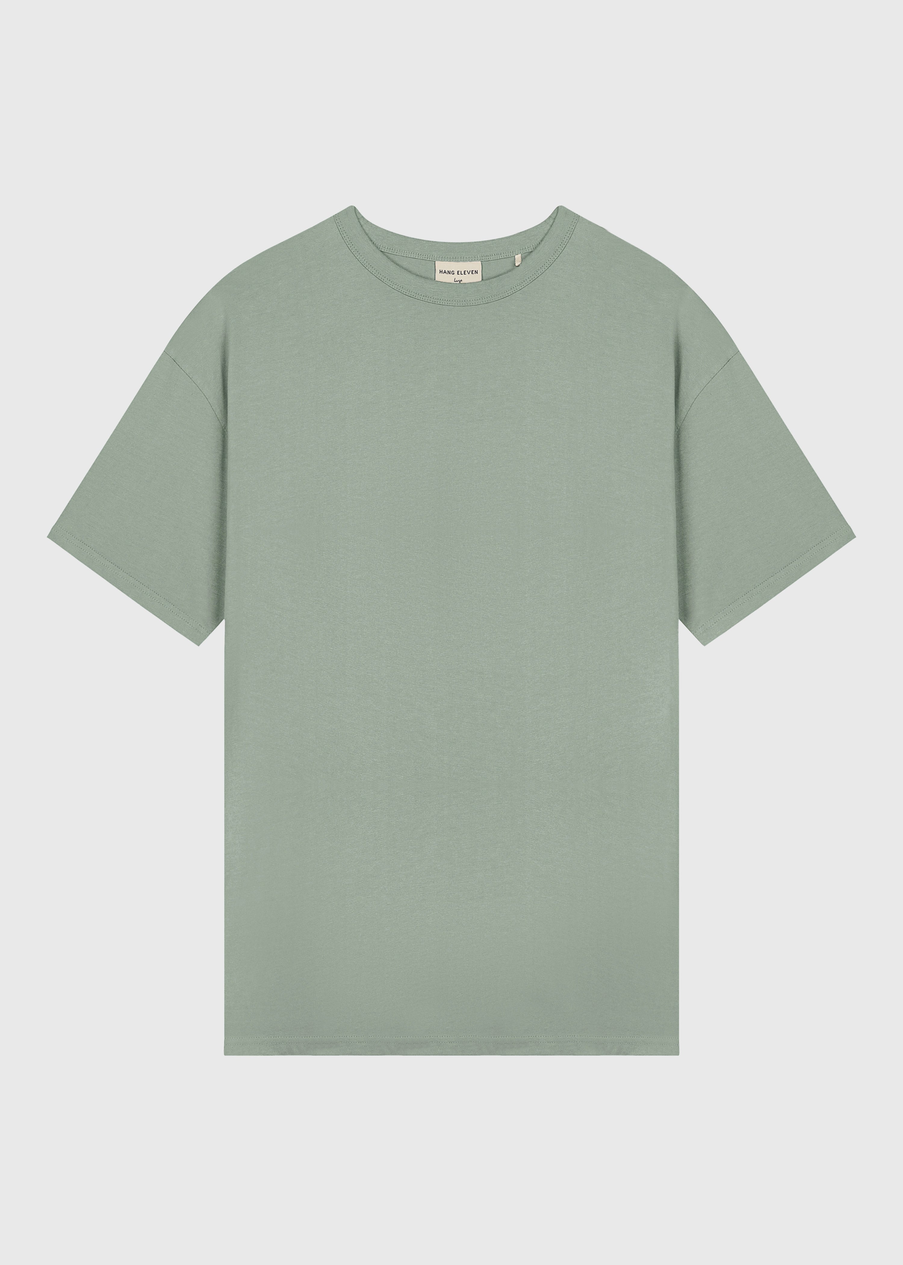 T-shirt Premium Oversize - Vert Sauge