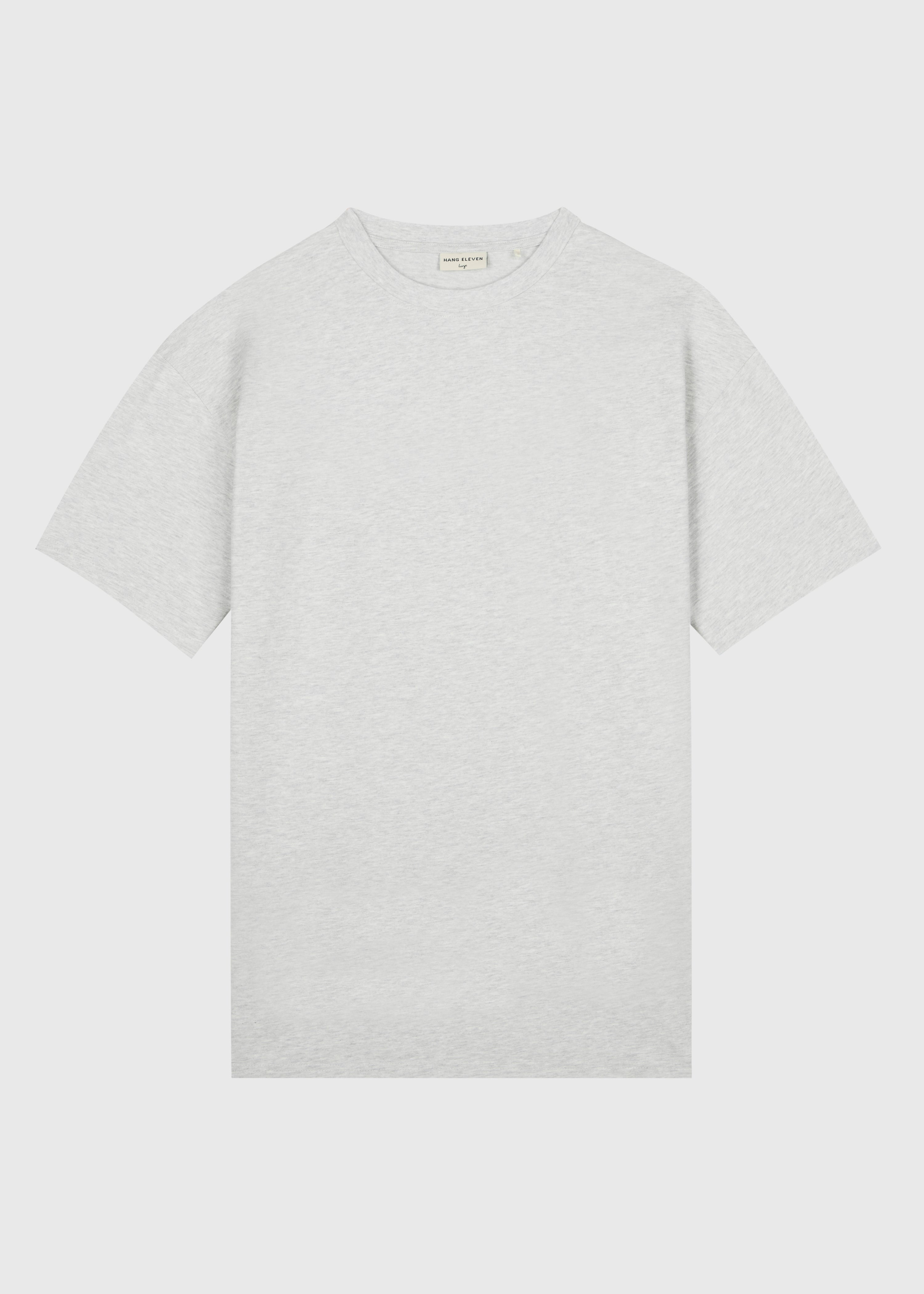 Heavy Oversized Premium Tee - Light Grey