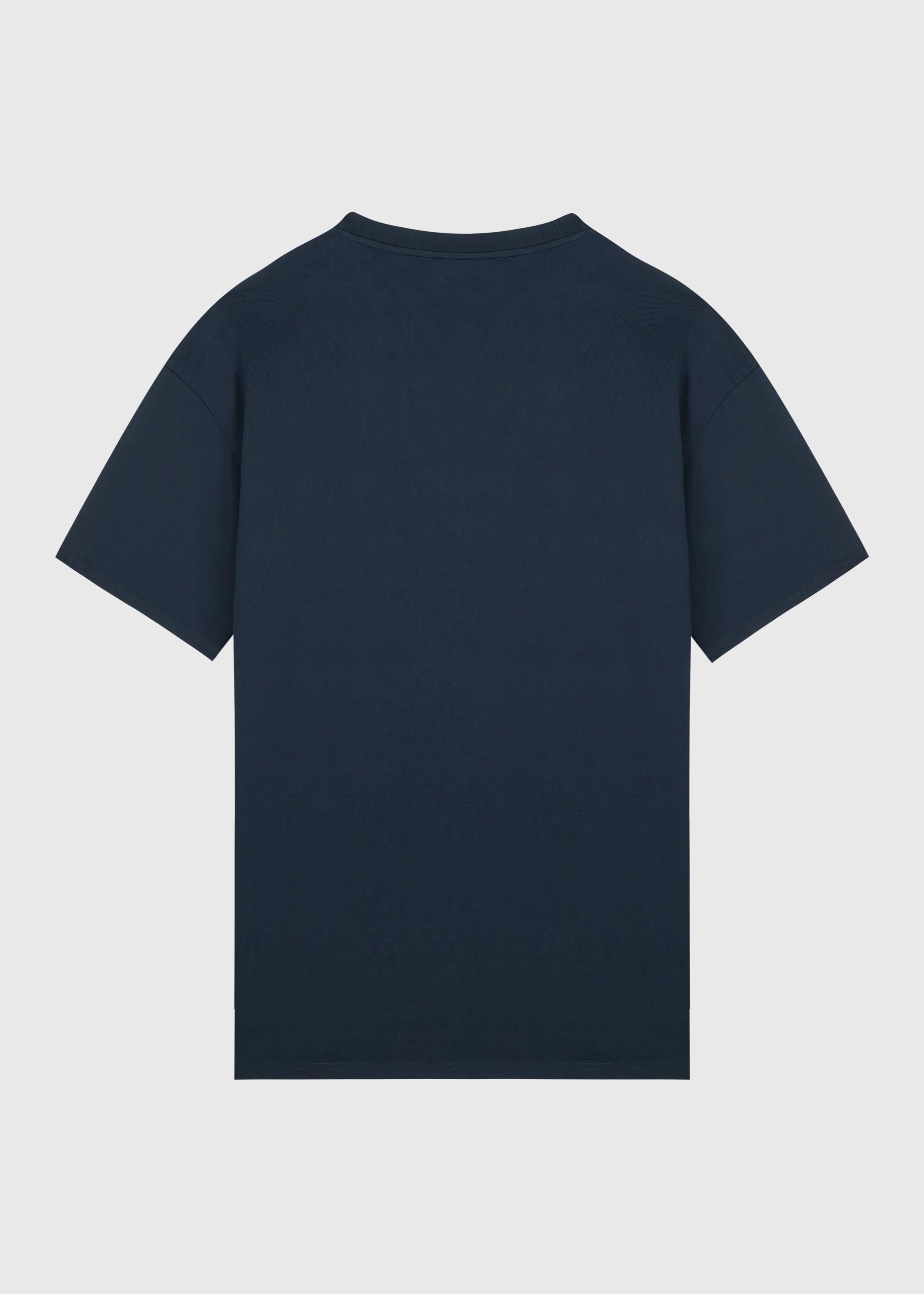 Heavy Oversized Premium Tee - Navy Blue