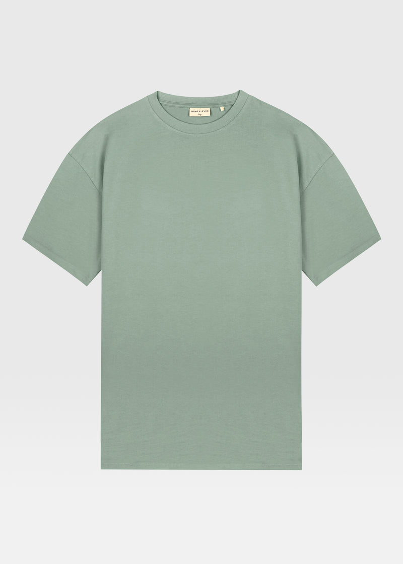 Oversized Premium T-Shirt – Salbeigrün