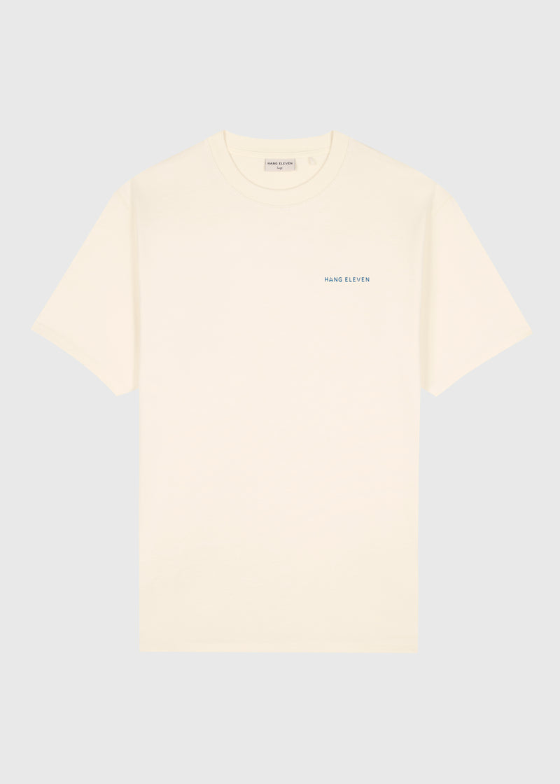 Zigzag Tee - White Sand