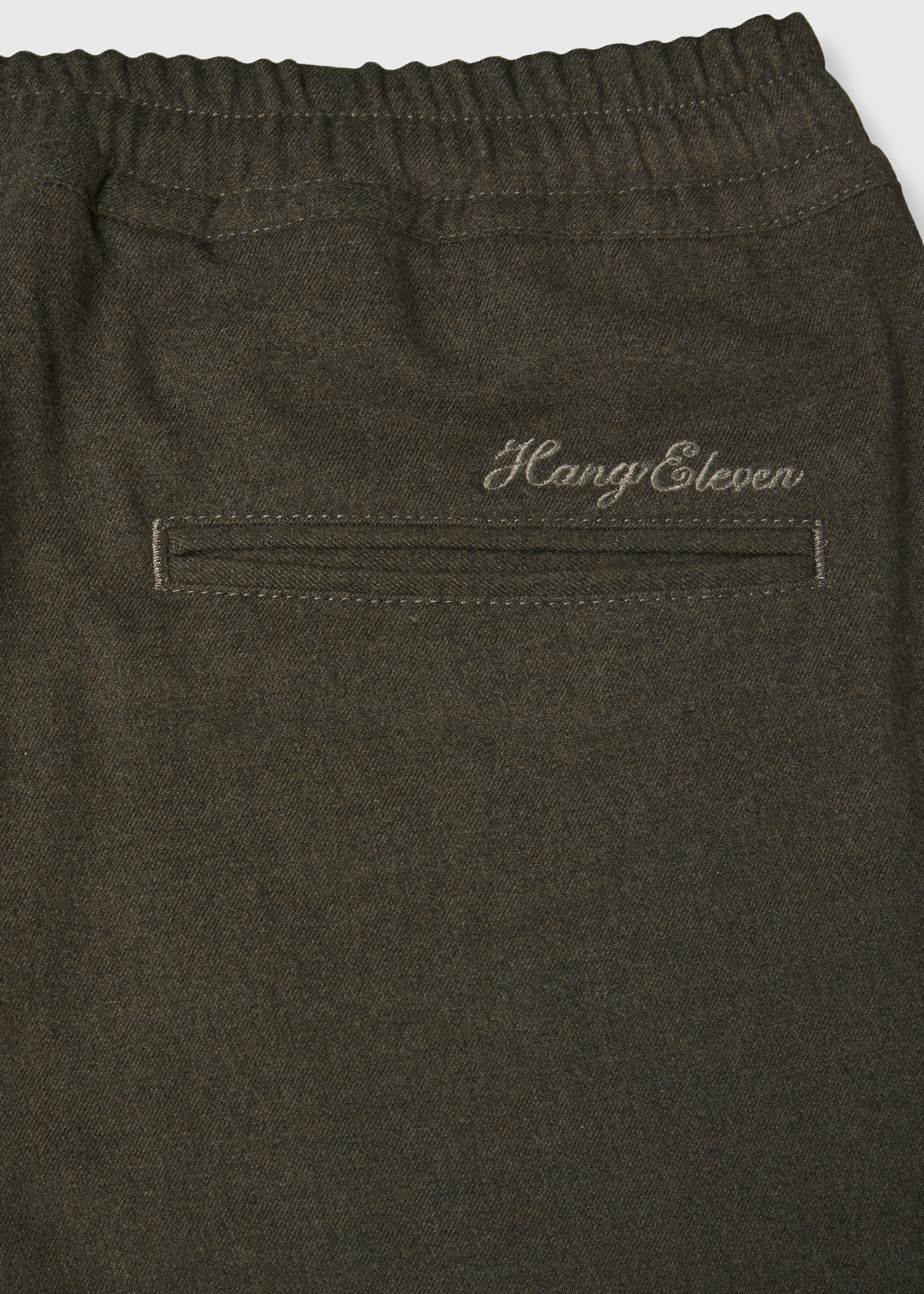 The Clean Trouser - Brushed Green