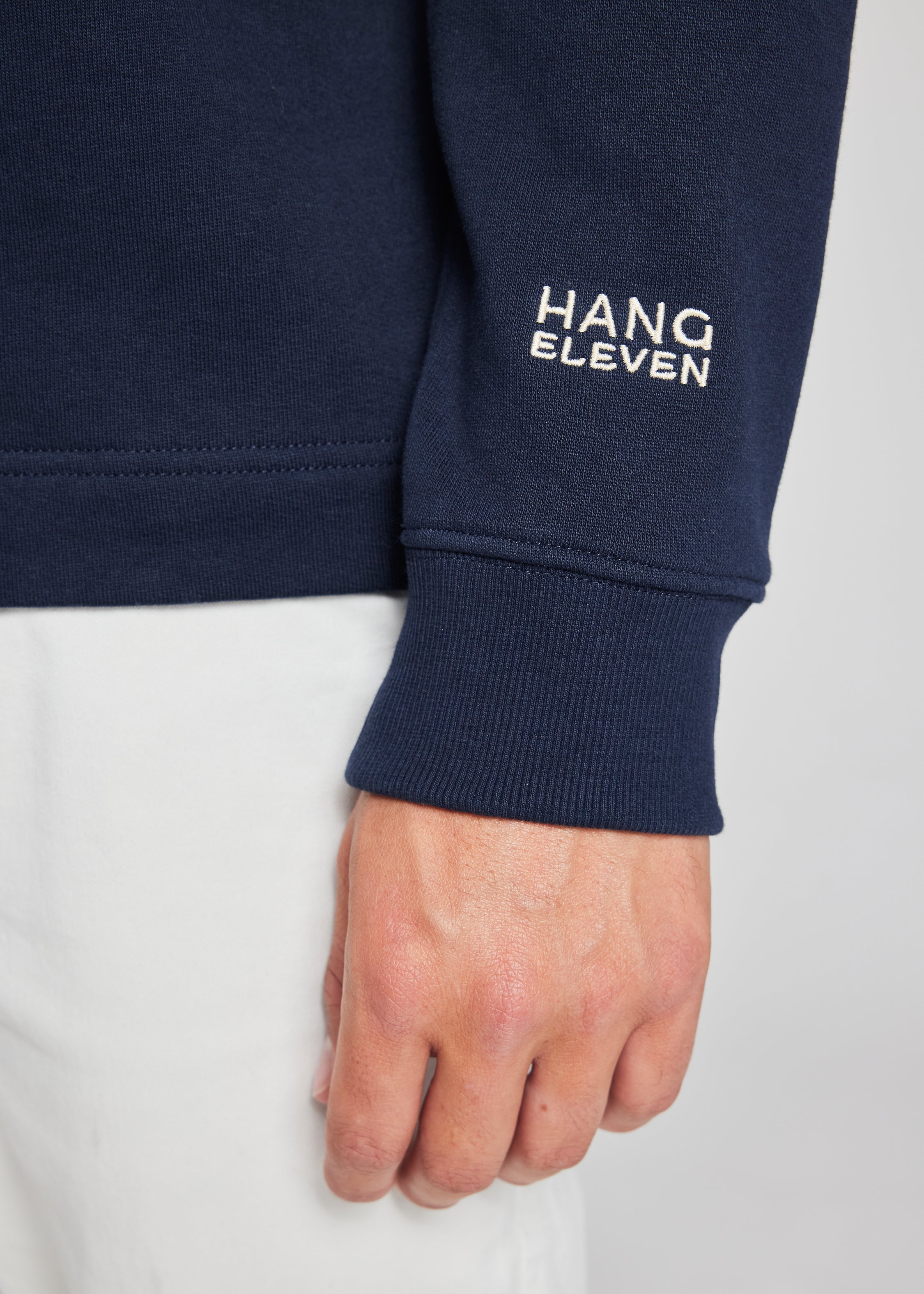 Half Zip Sweater - Navy Blue
