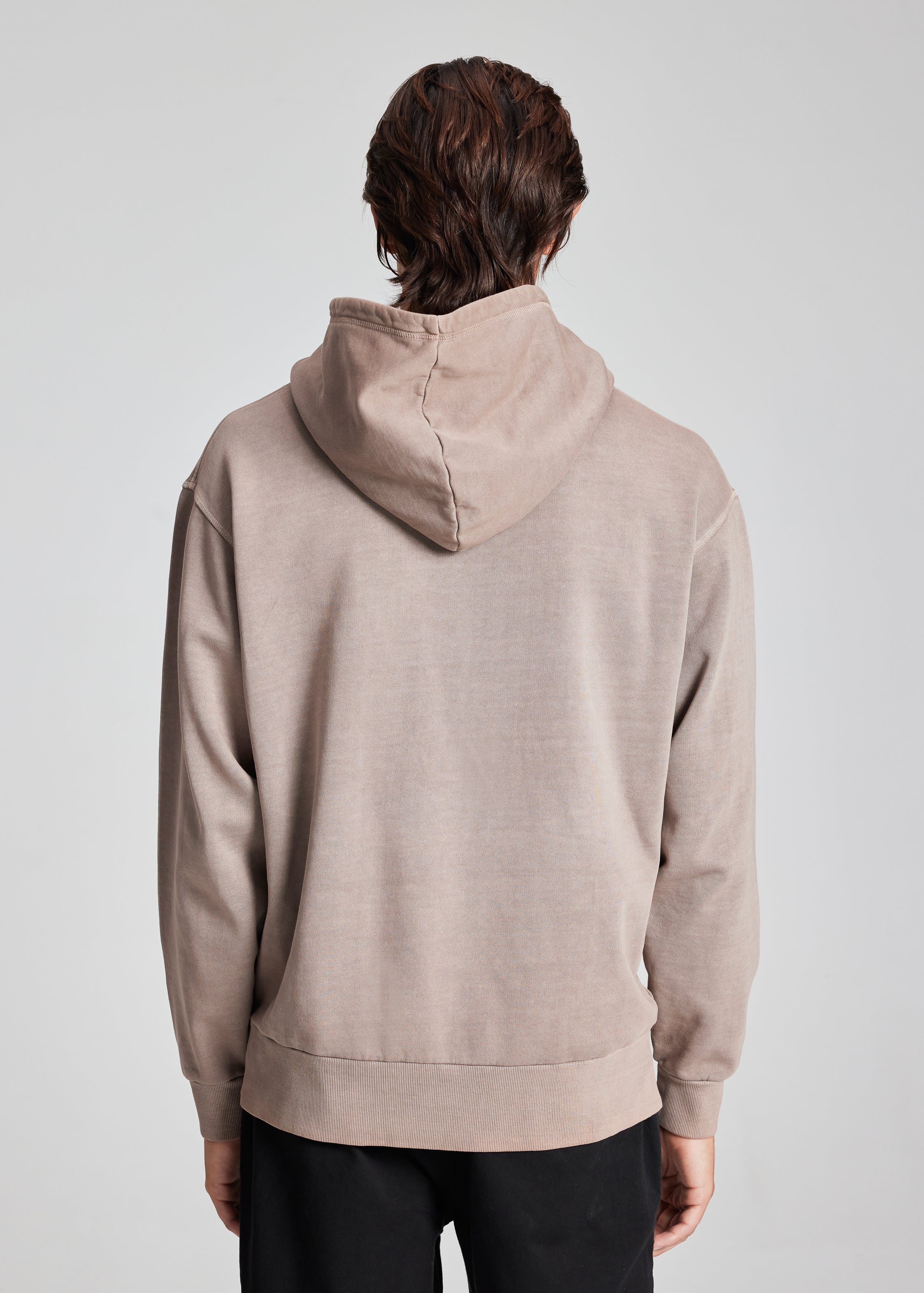 Heavyweight Logo Hoodie - Washed Brown
