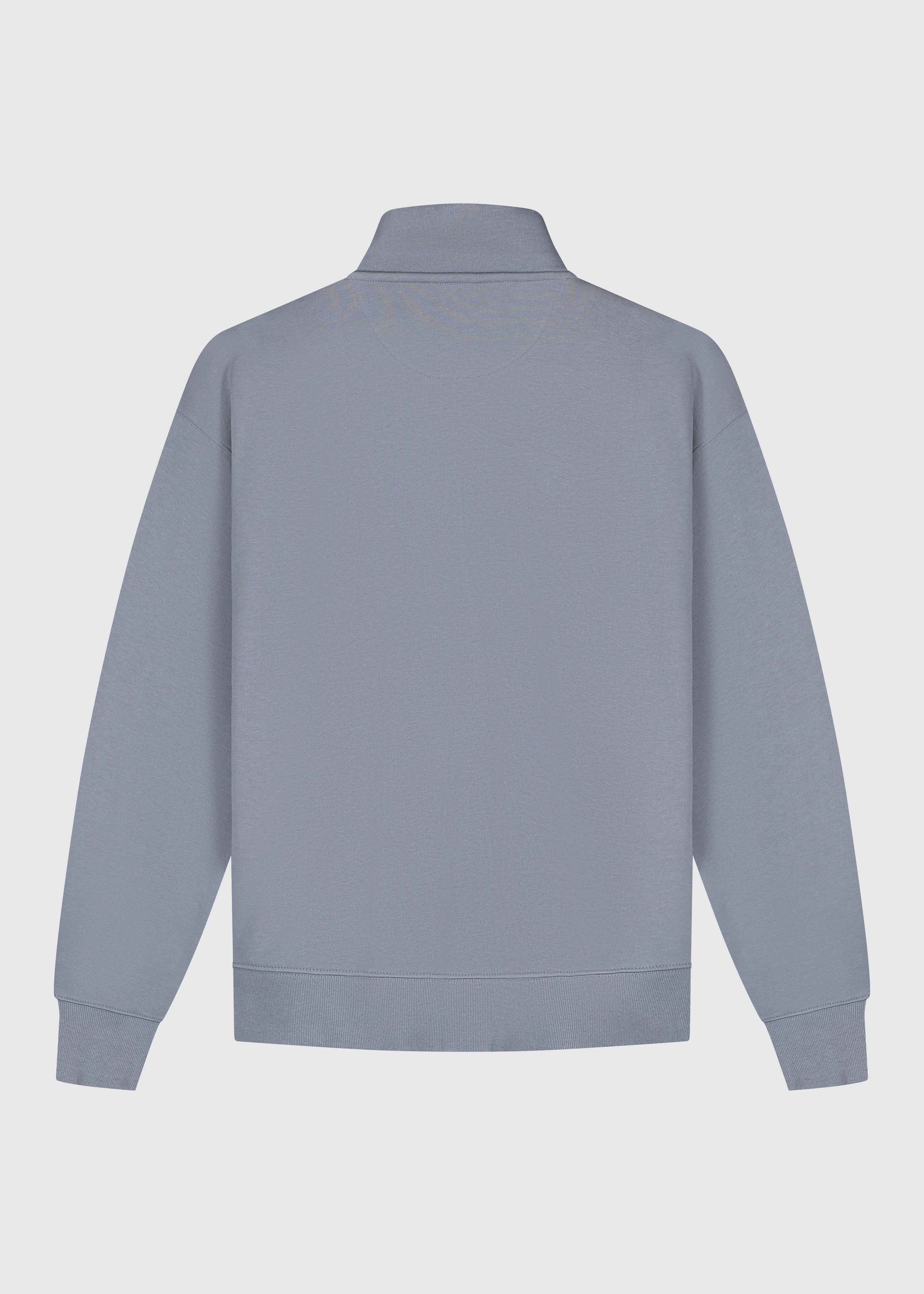 Half Zip Sweater - Stone Grey