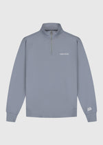 Half Zip Sweater - Stone Grey