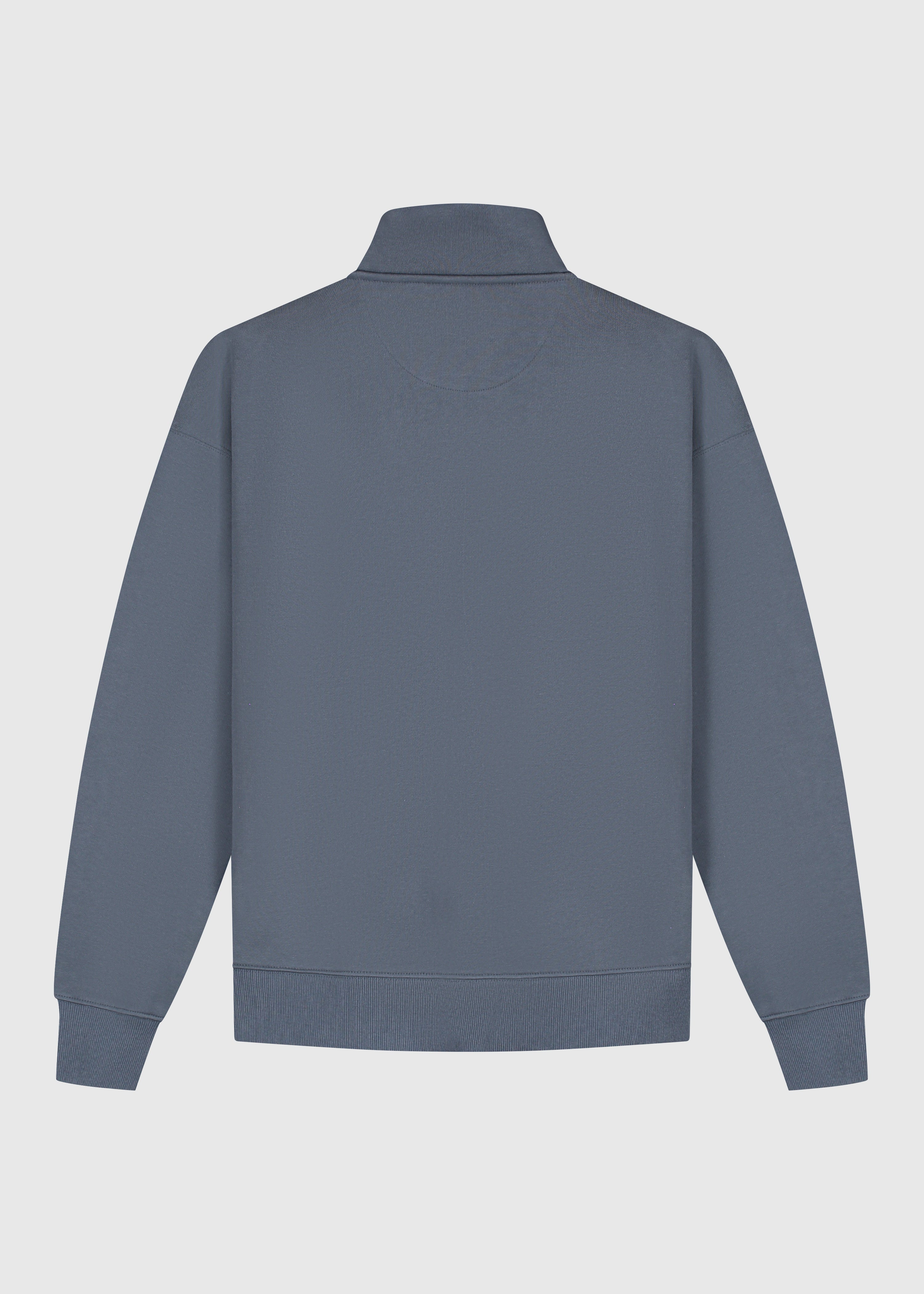 Half Zip Sweater - Ombre Blue