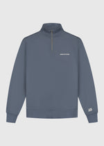 Half Zip Sweater - Ombre Blue