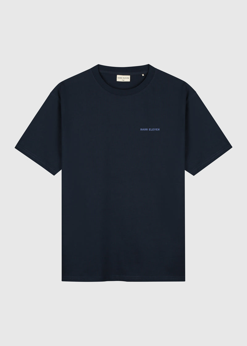 Logo Carrier T-Shirt – Marineblau