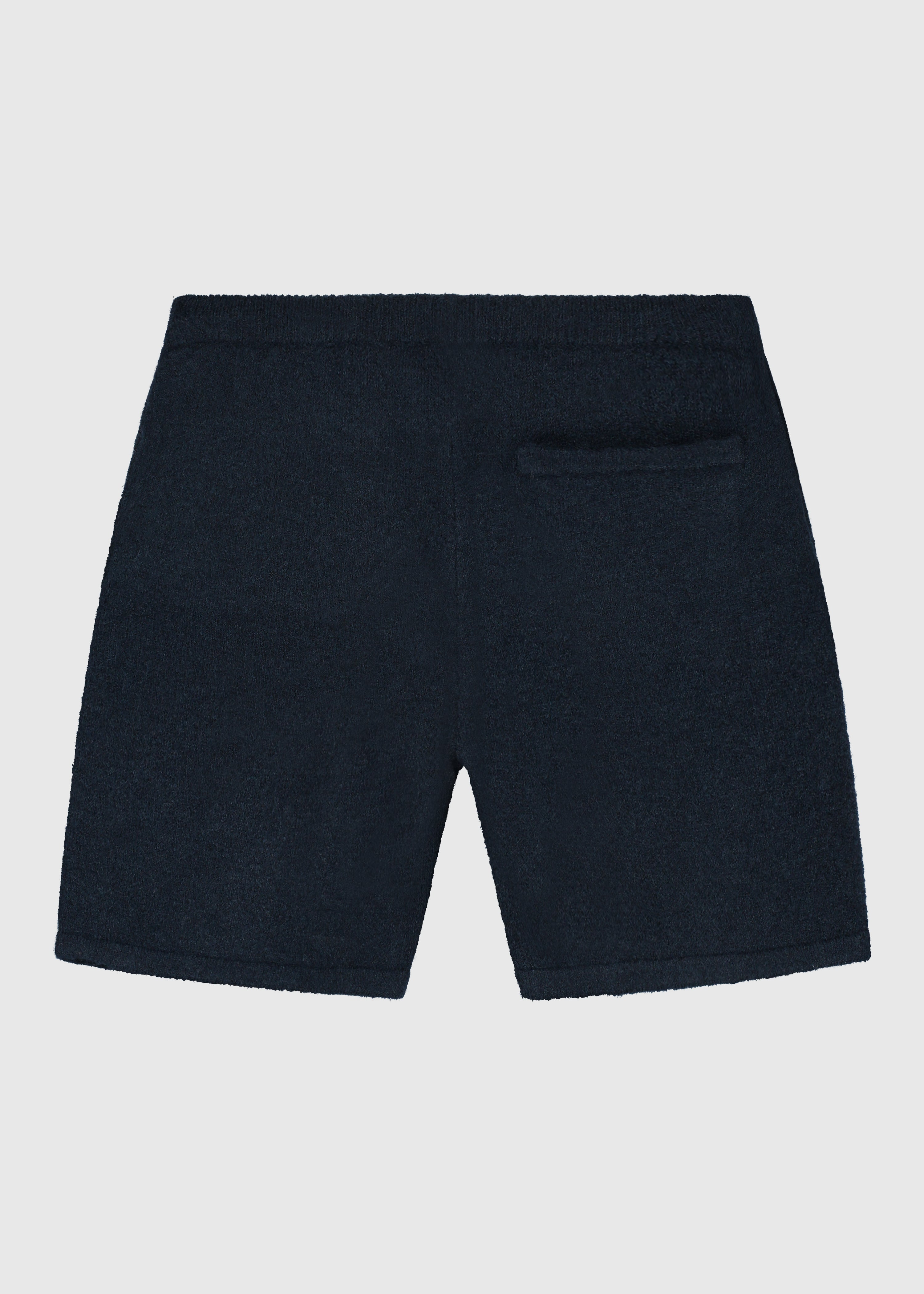 Soft Knitted Short - Navy Blue