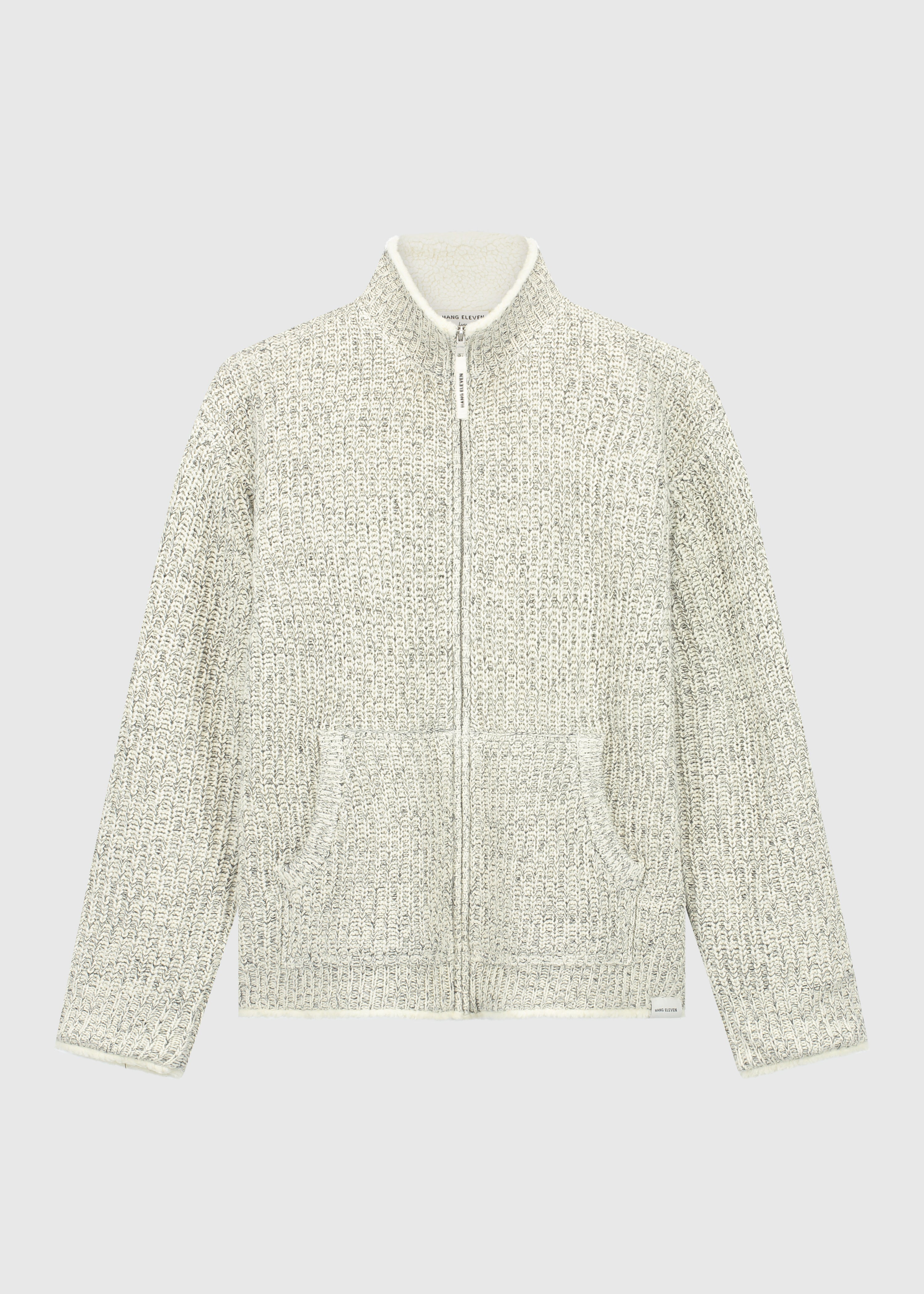 Heavy Knit Vest - Grey Melee