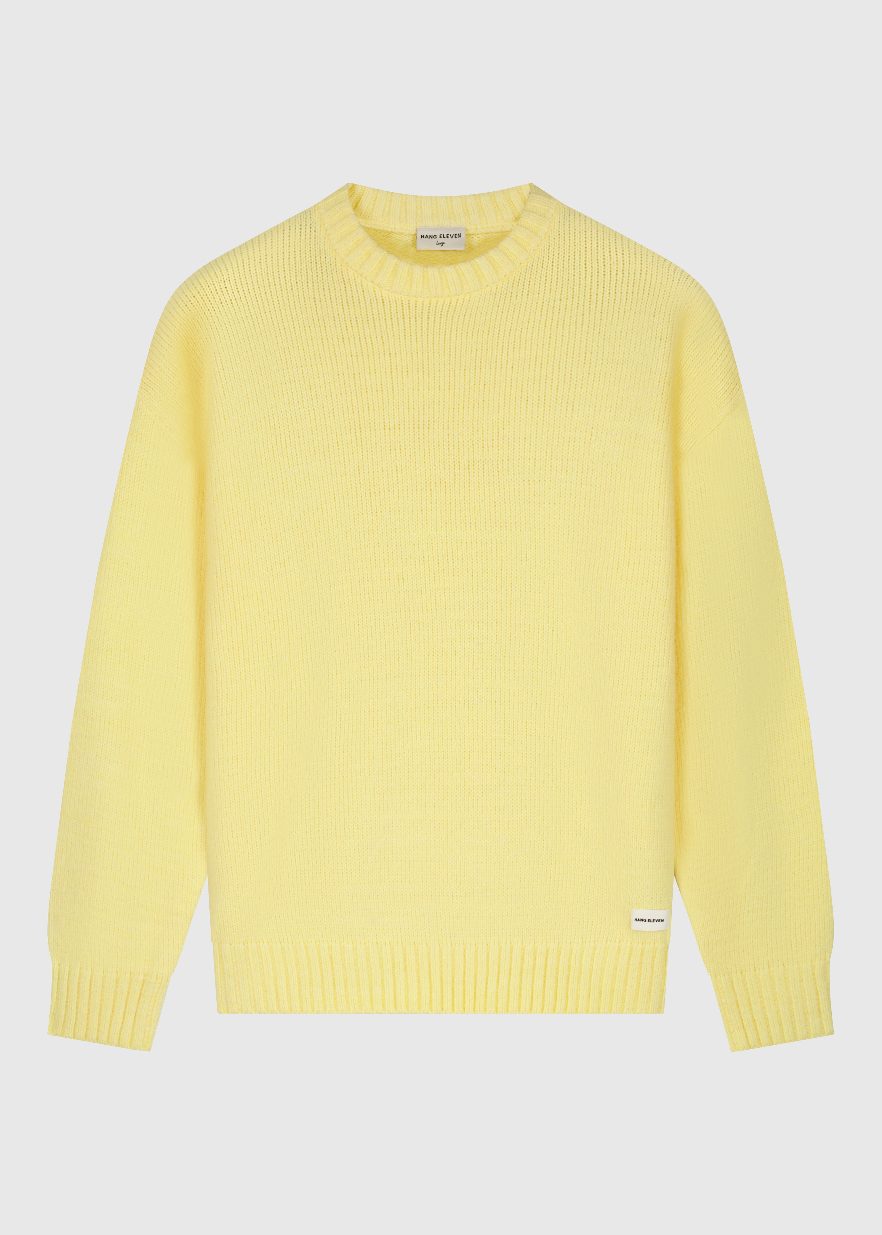 Heavy Knit Crewneck - Yellow