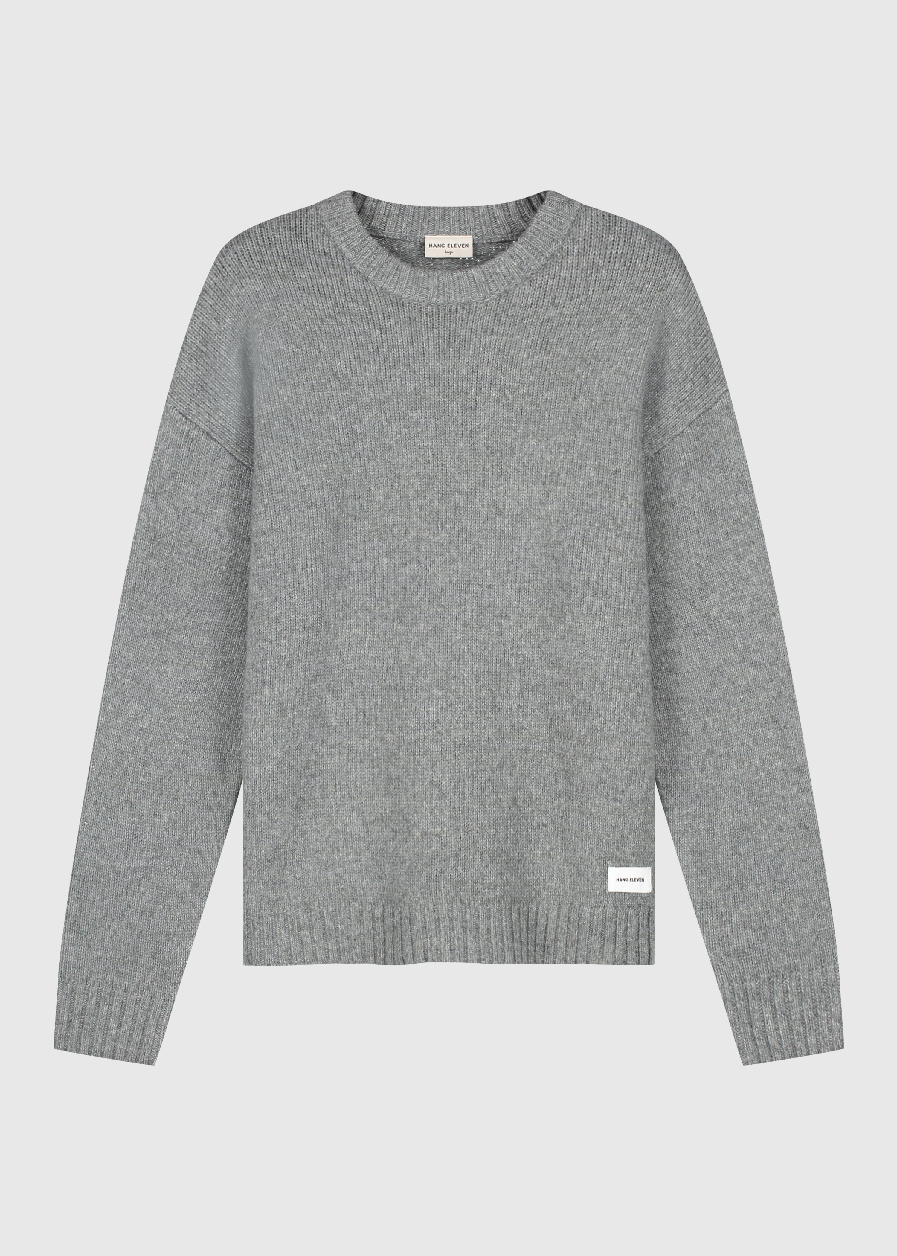 Heavy Knit Crewneck - Anthracite