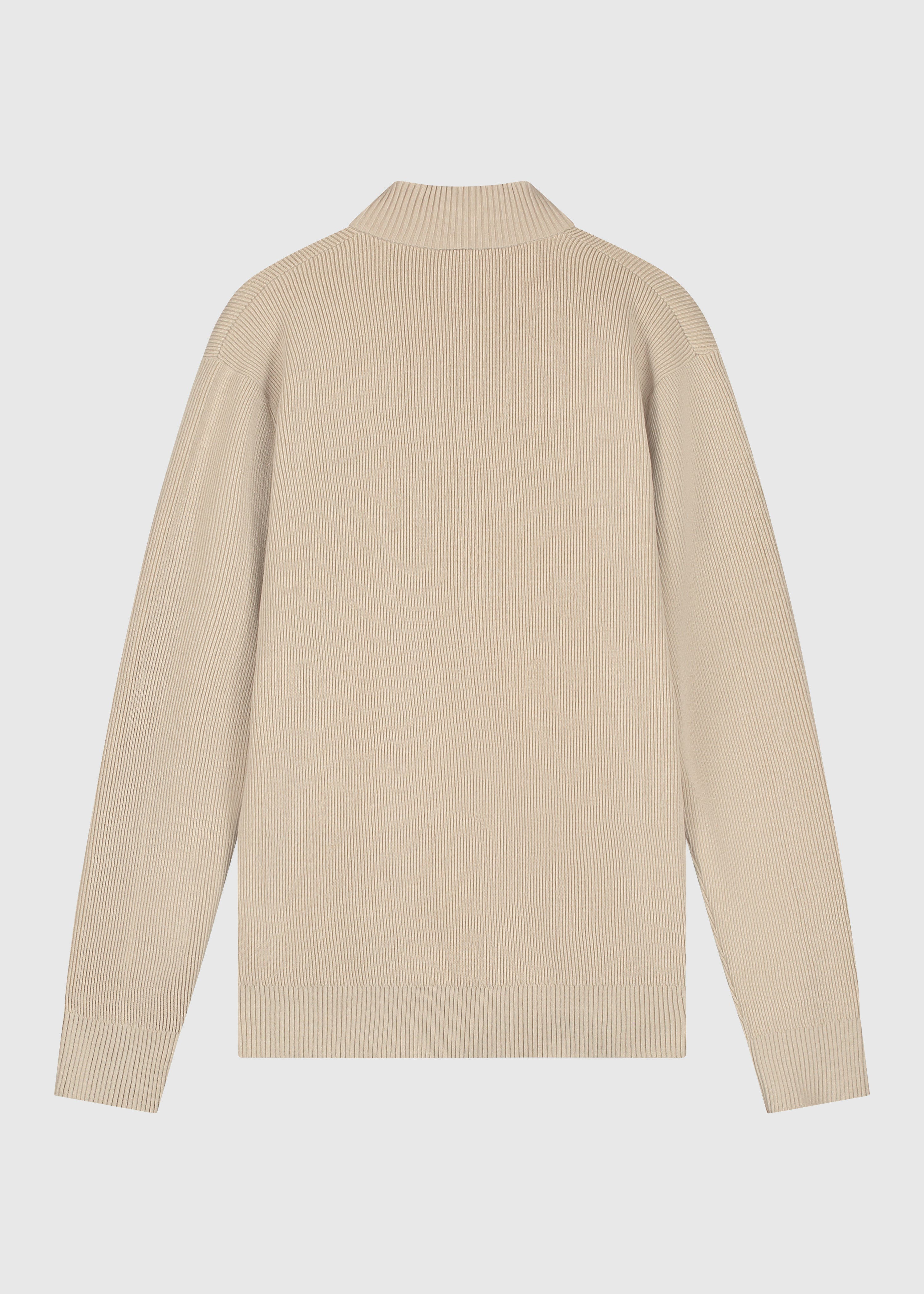 Clean Half Zip - Sand