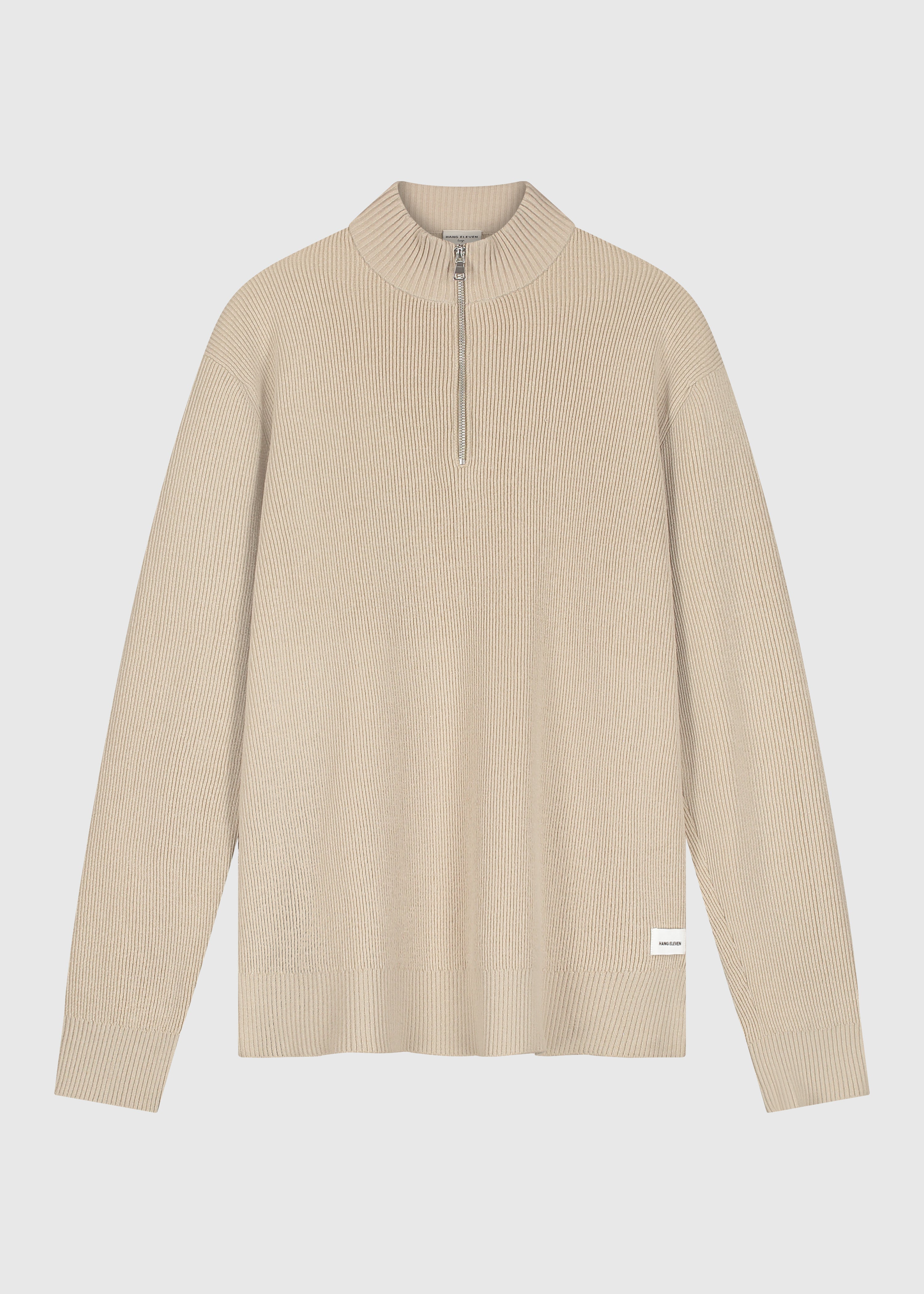 Clean Half Zip - Sand