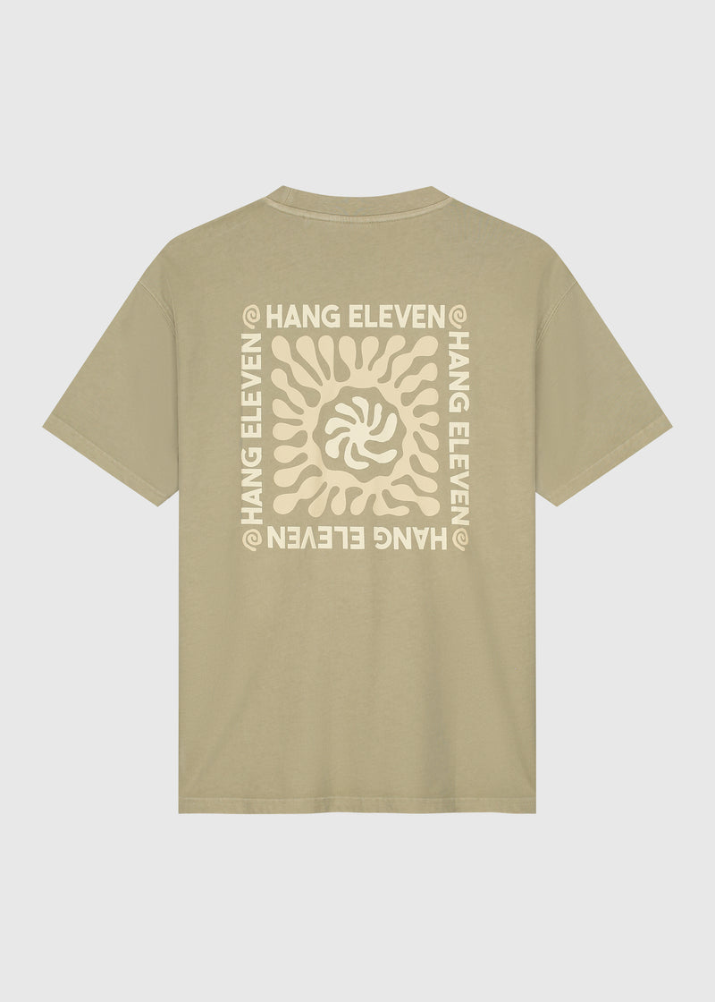 Off Grid T-Shirt – Washed Schiefergrün