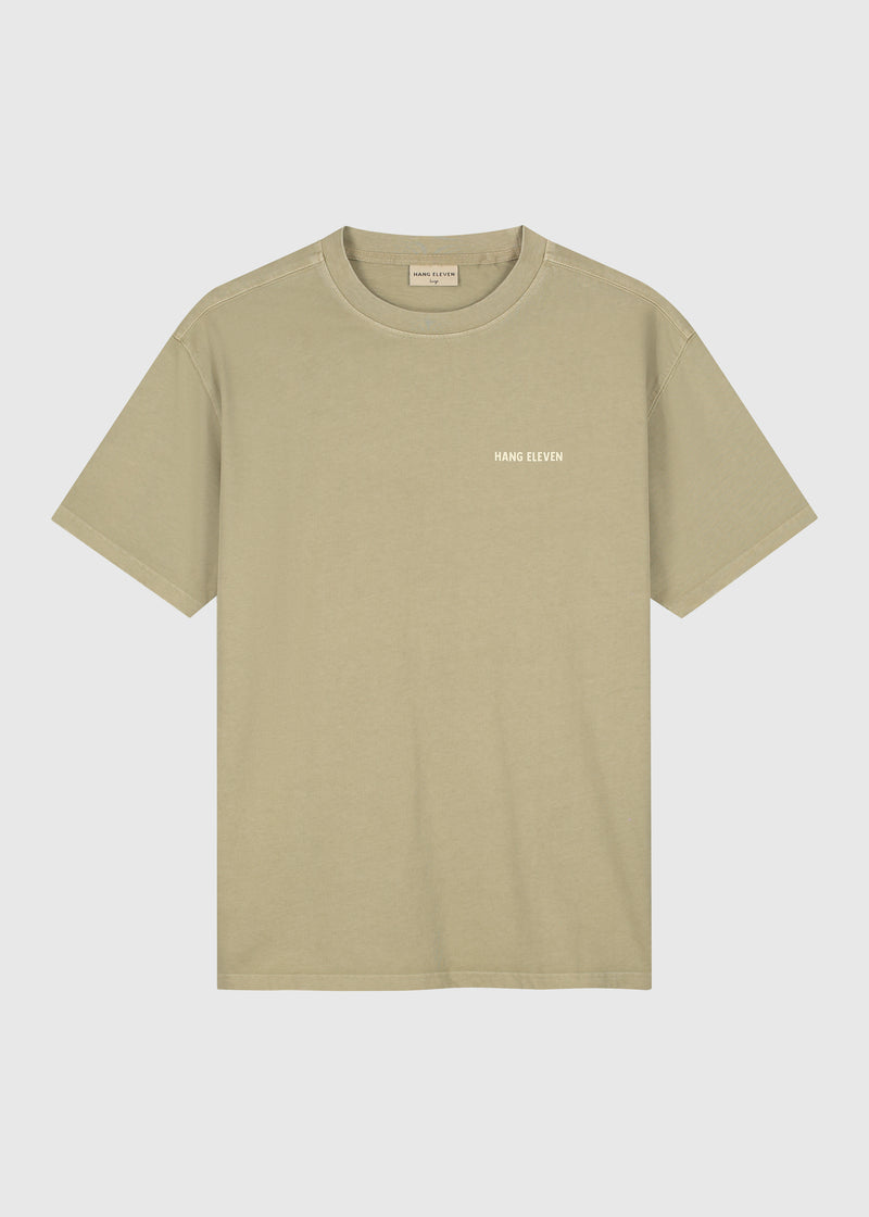 Off Grid T-Shirt – Washed Schiefergrün