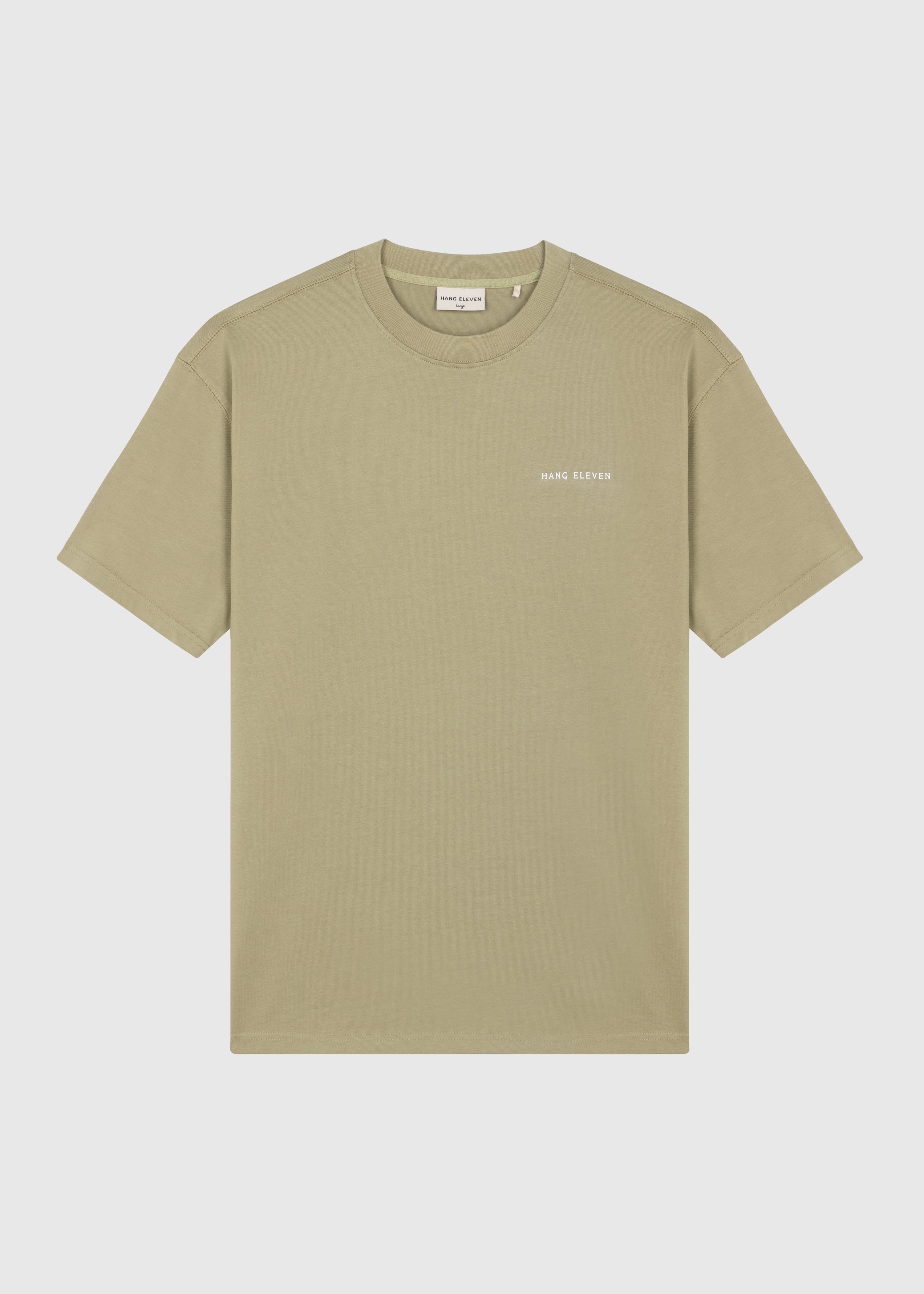 Olive Tee - Slate Green