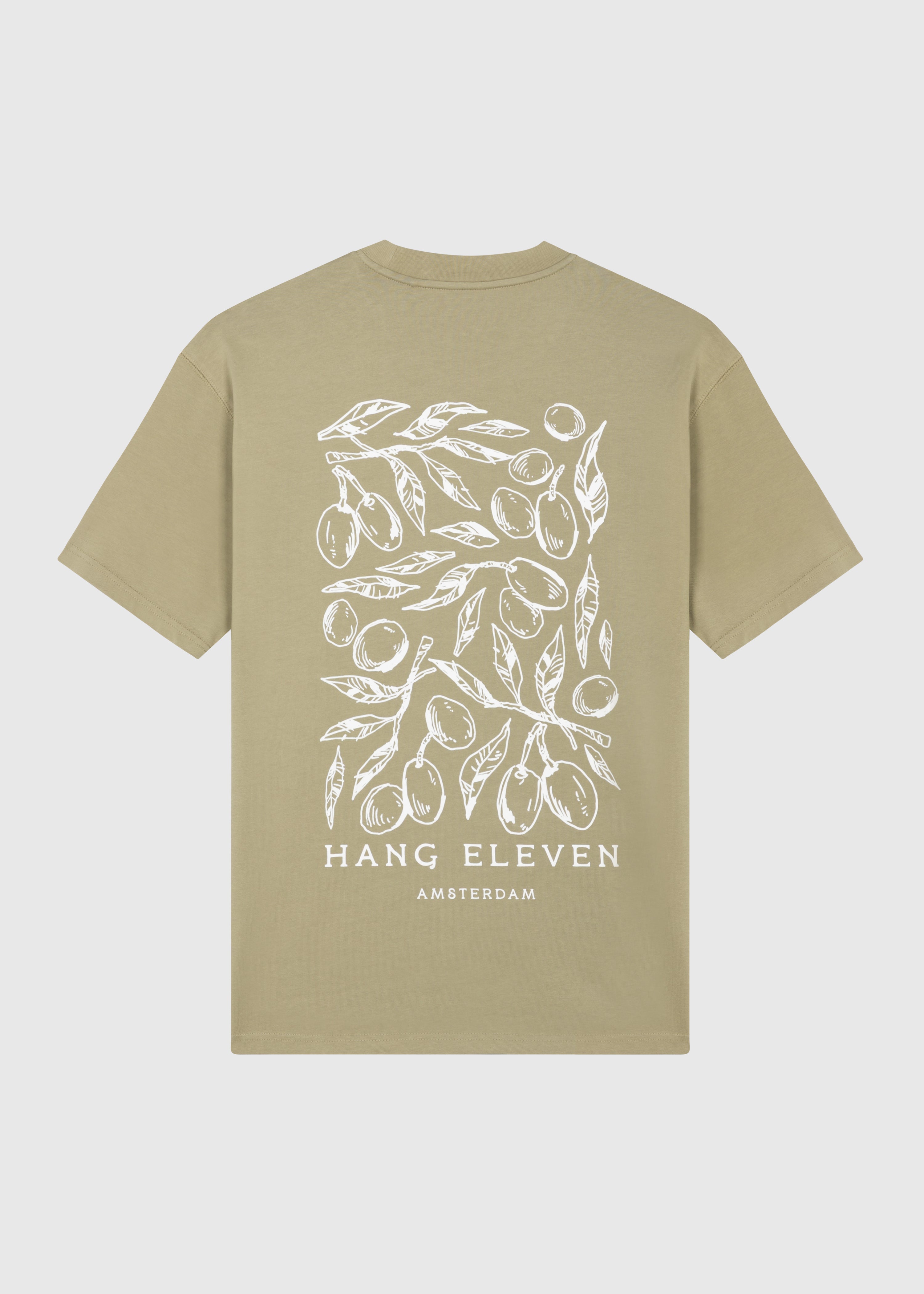 Olive Tee - Slate Green