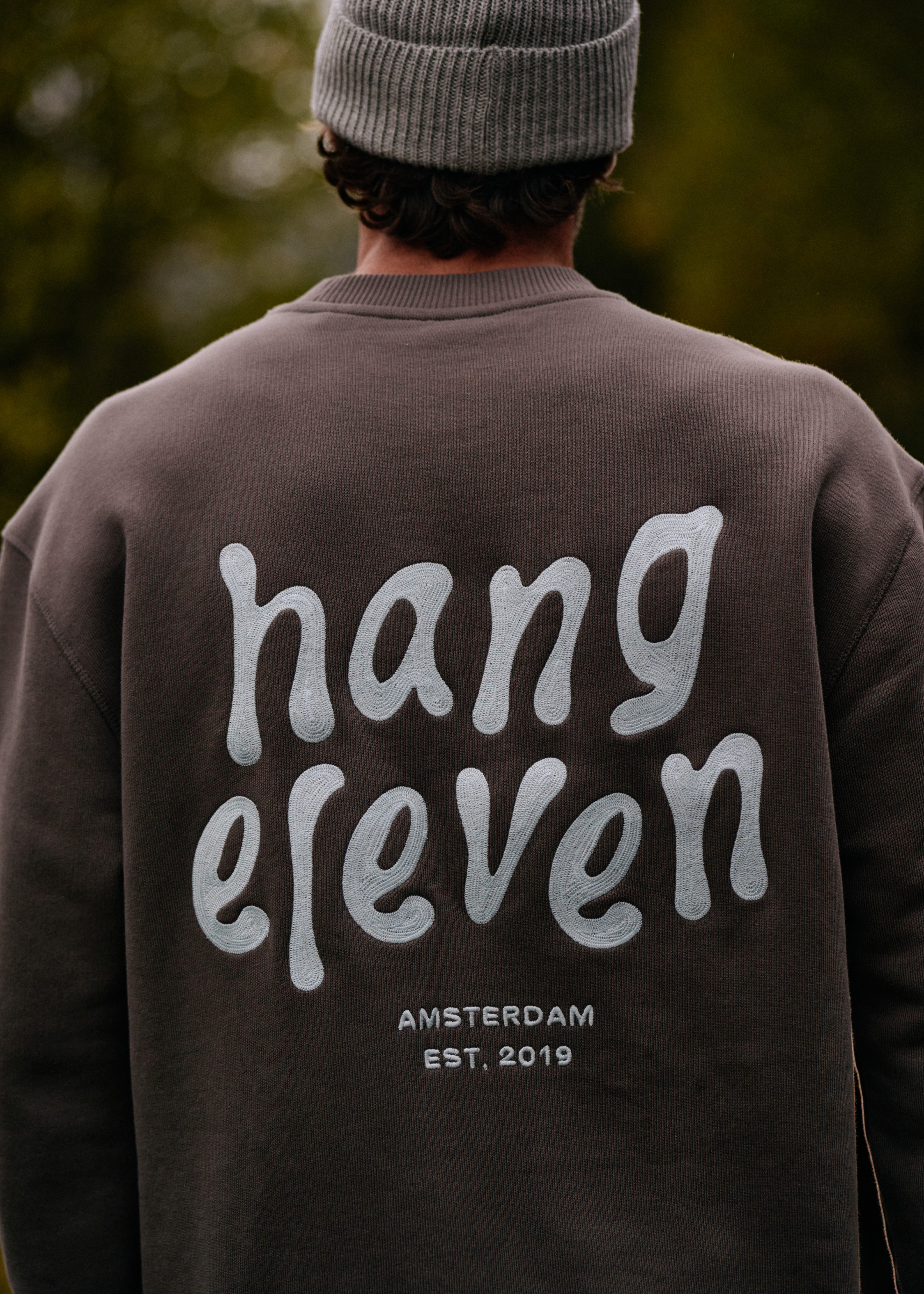Das Origin Crewneck – Dunkelgrau