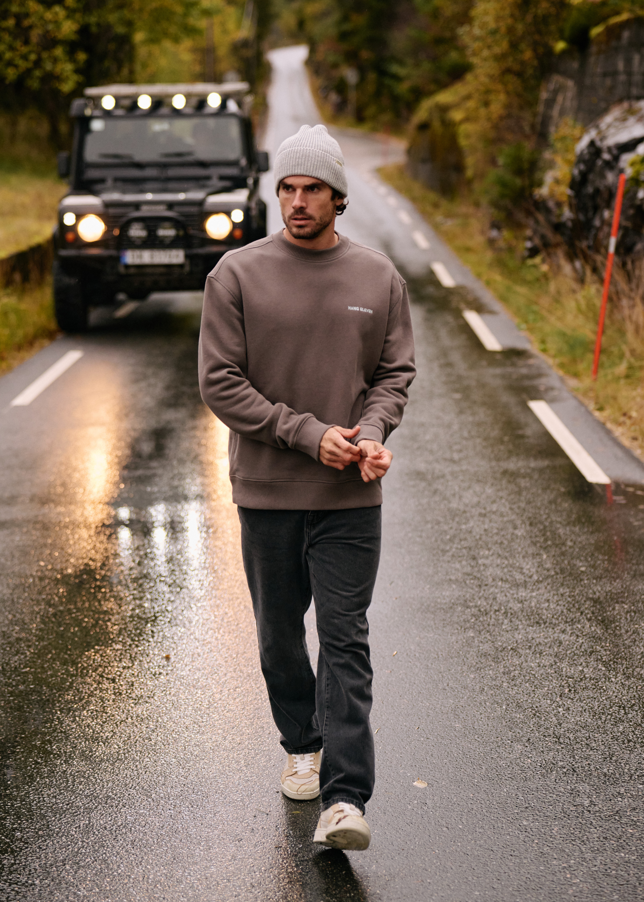 Das Origin Crewneck – Dunkelgrau