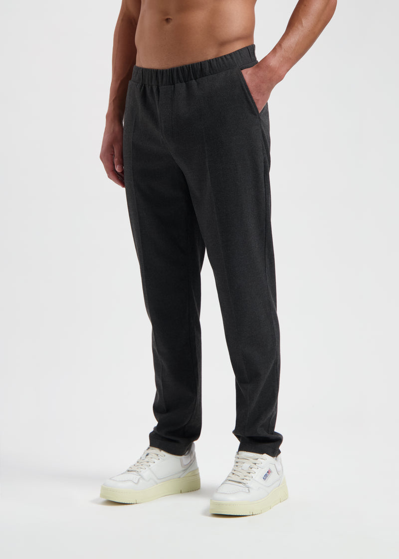 The Clean Trouser - Grey Melange