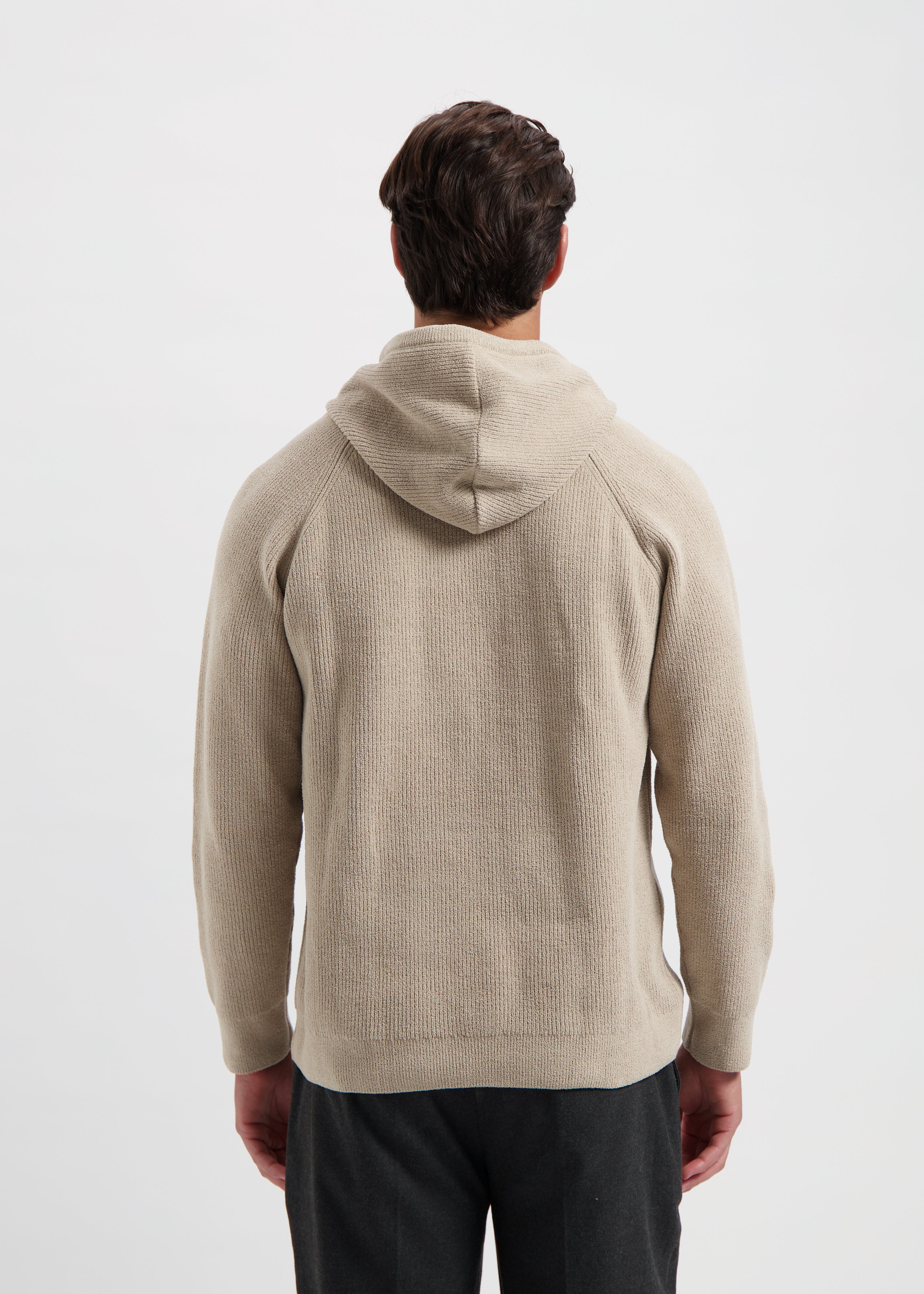 Structure Hoodie - Stone Beige