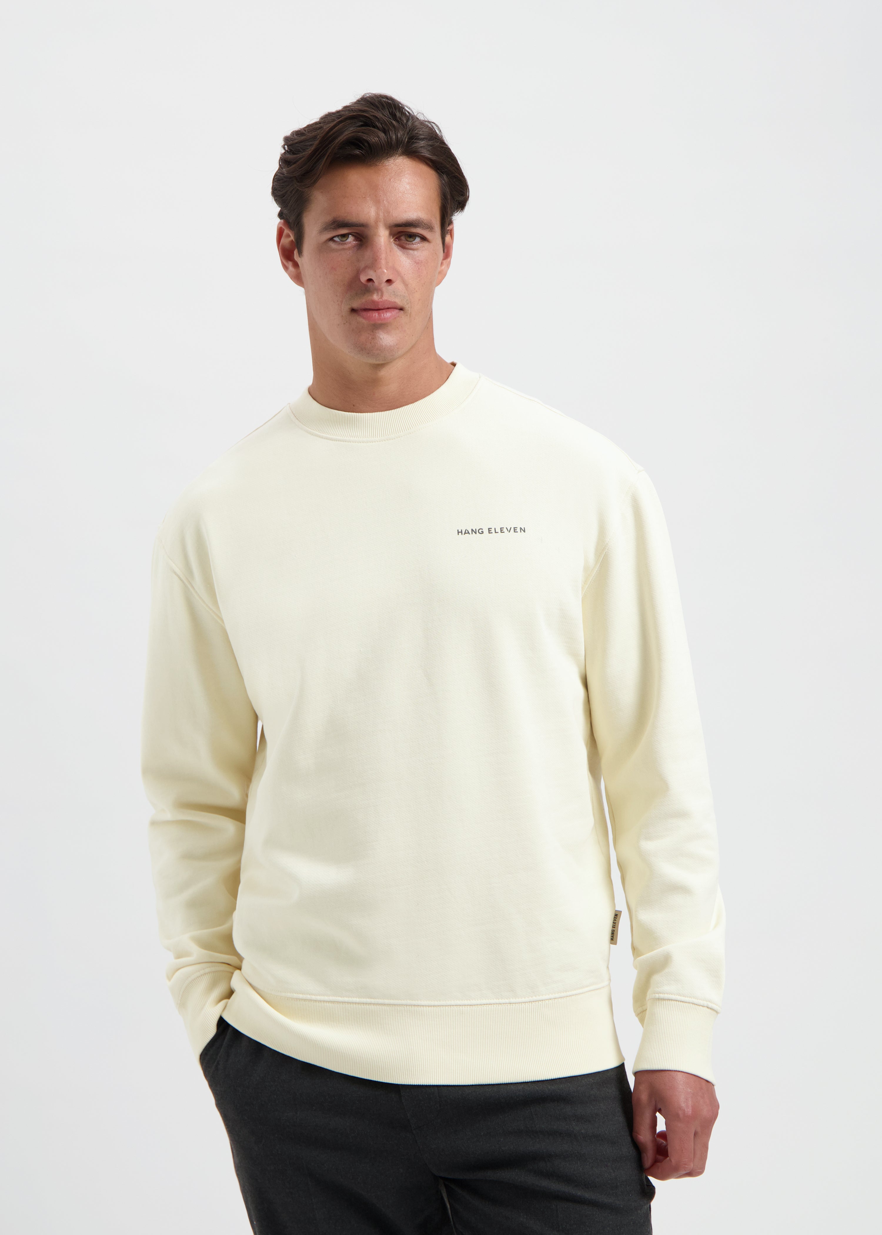 Brand Crewneck - Sand
