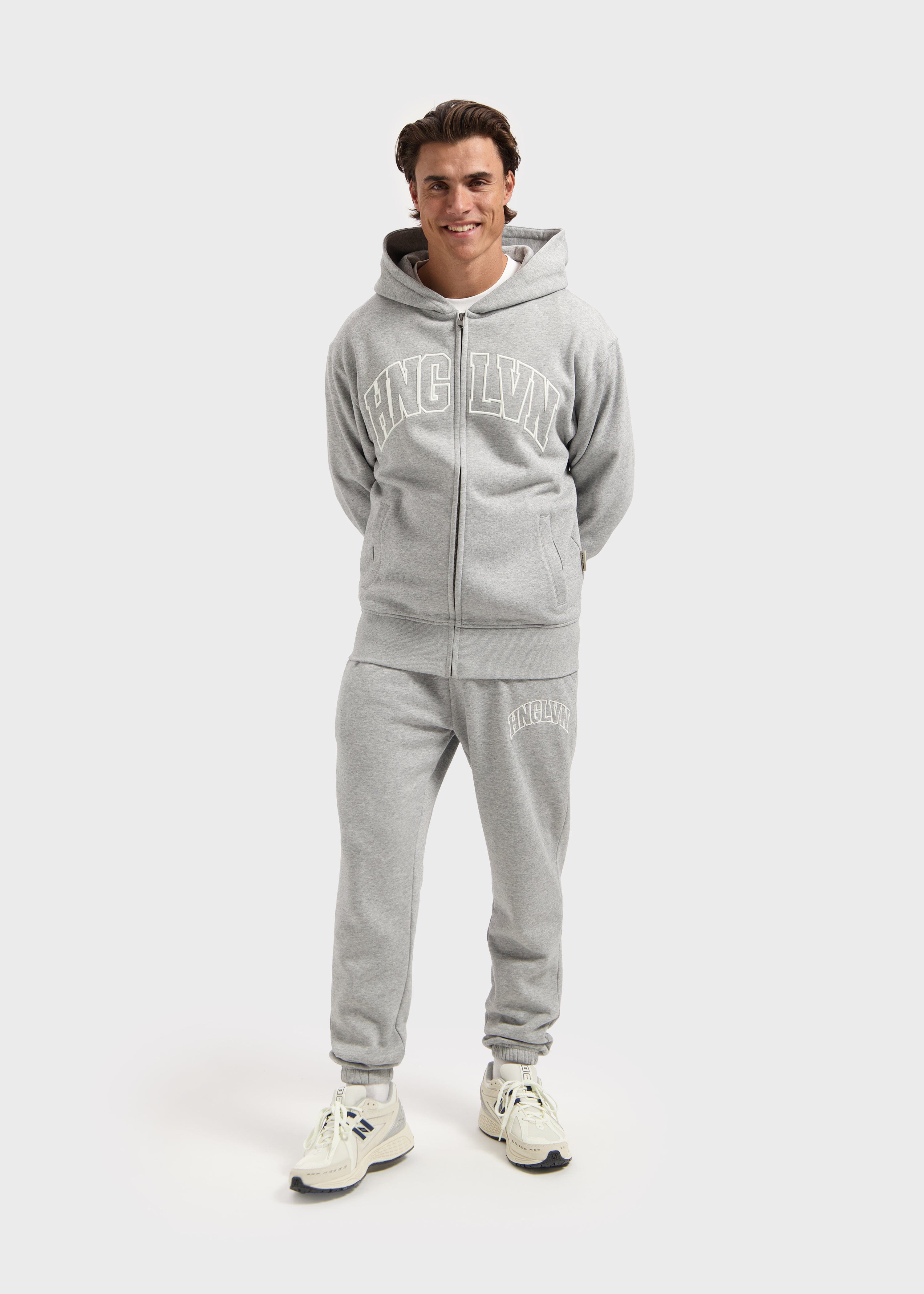 Loose Jogger Pant - Light Grey