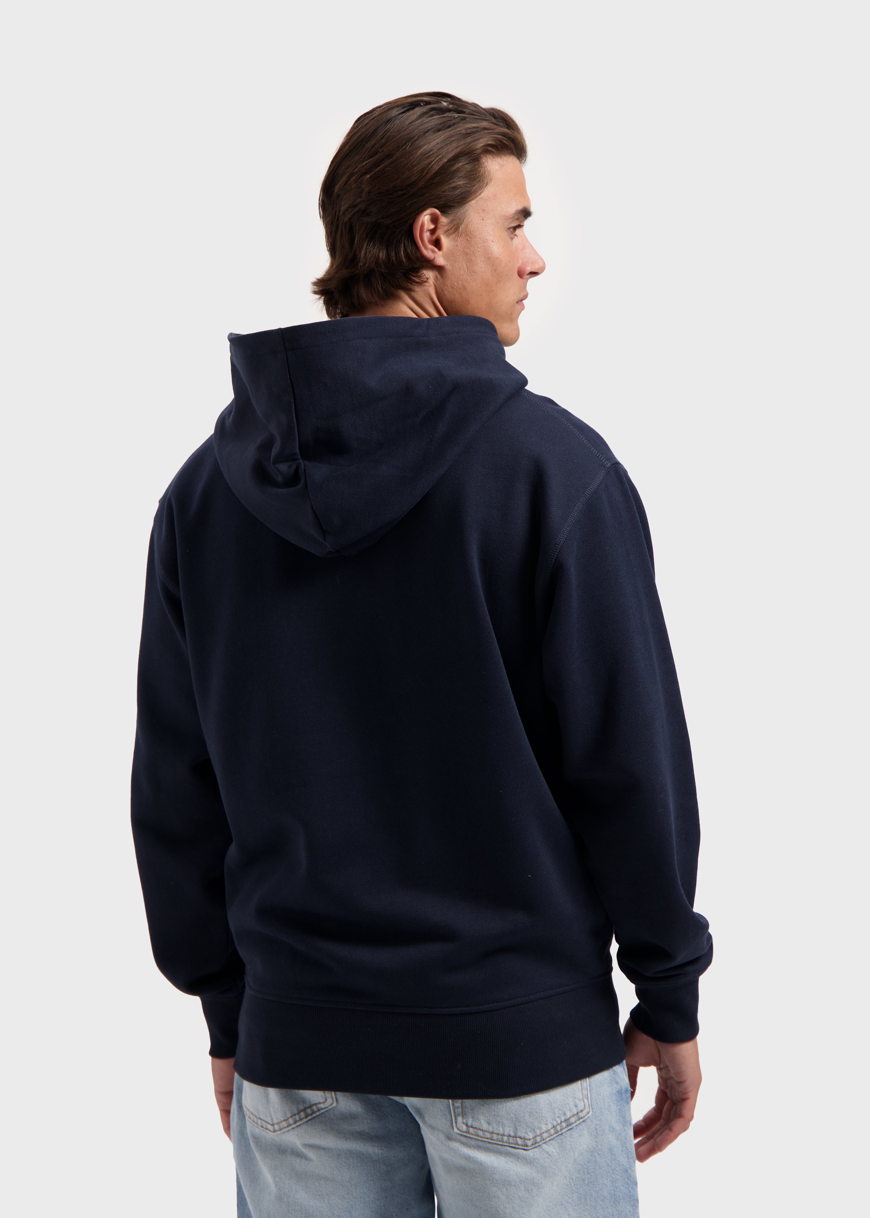 HNGLVN Hooded Zip - Navy Blue