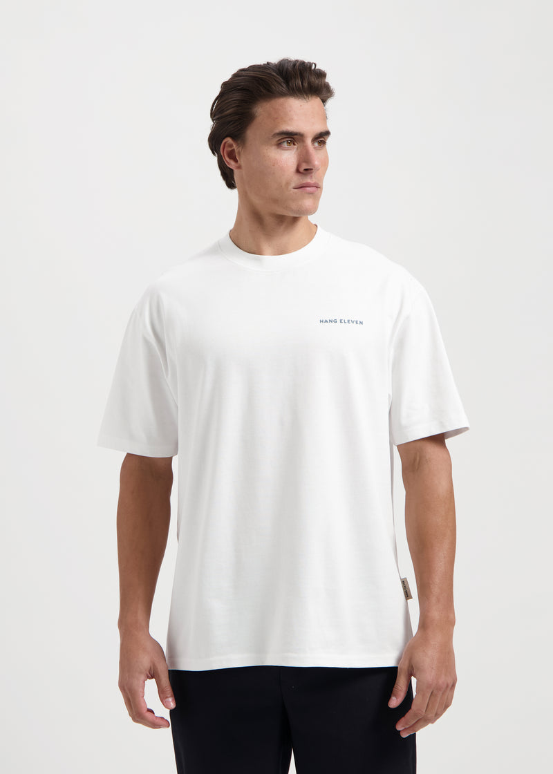 Surf Shop T-Shirt – Weiß