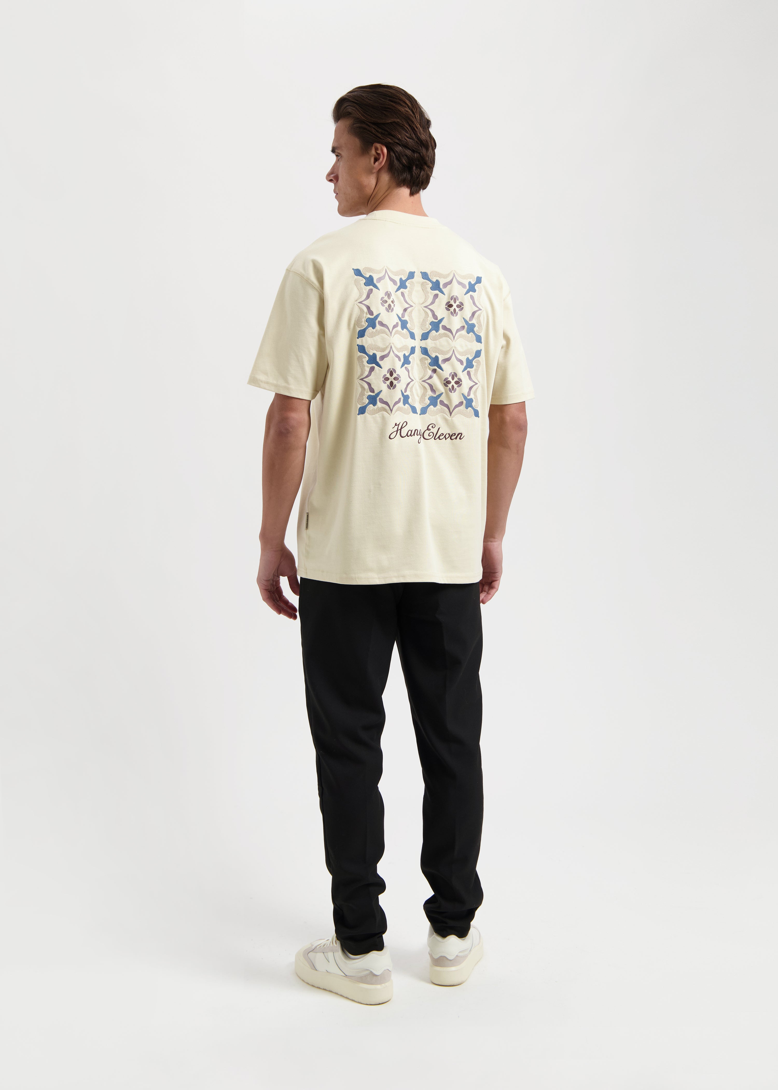 House Of Tiles Tee - Sand