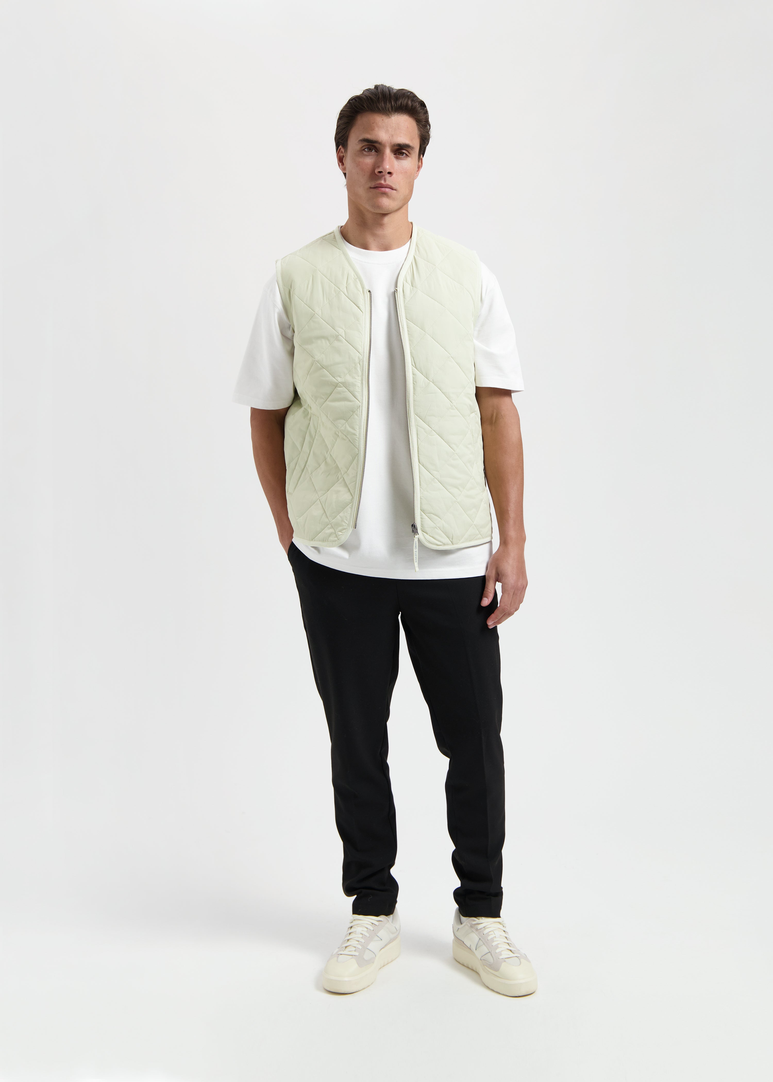 The Premium Vest - Sand