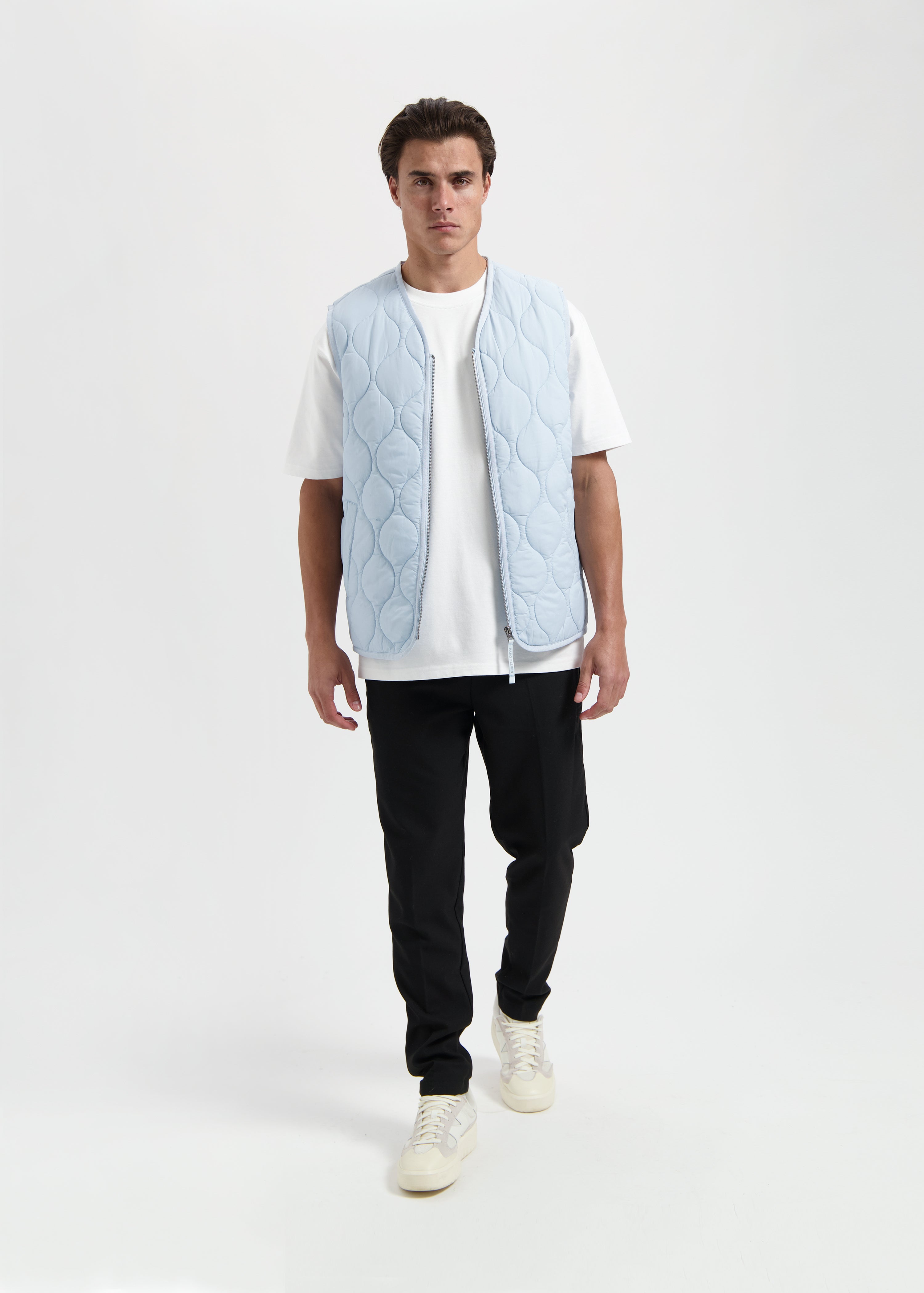 The Premium Vest - Light Blue