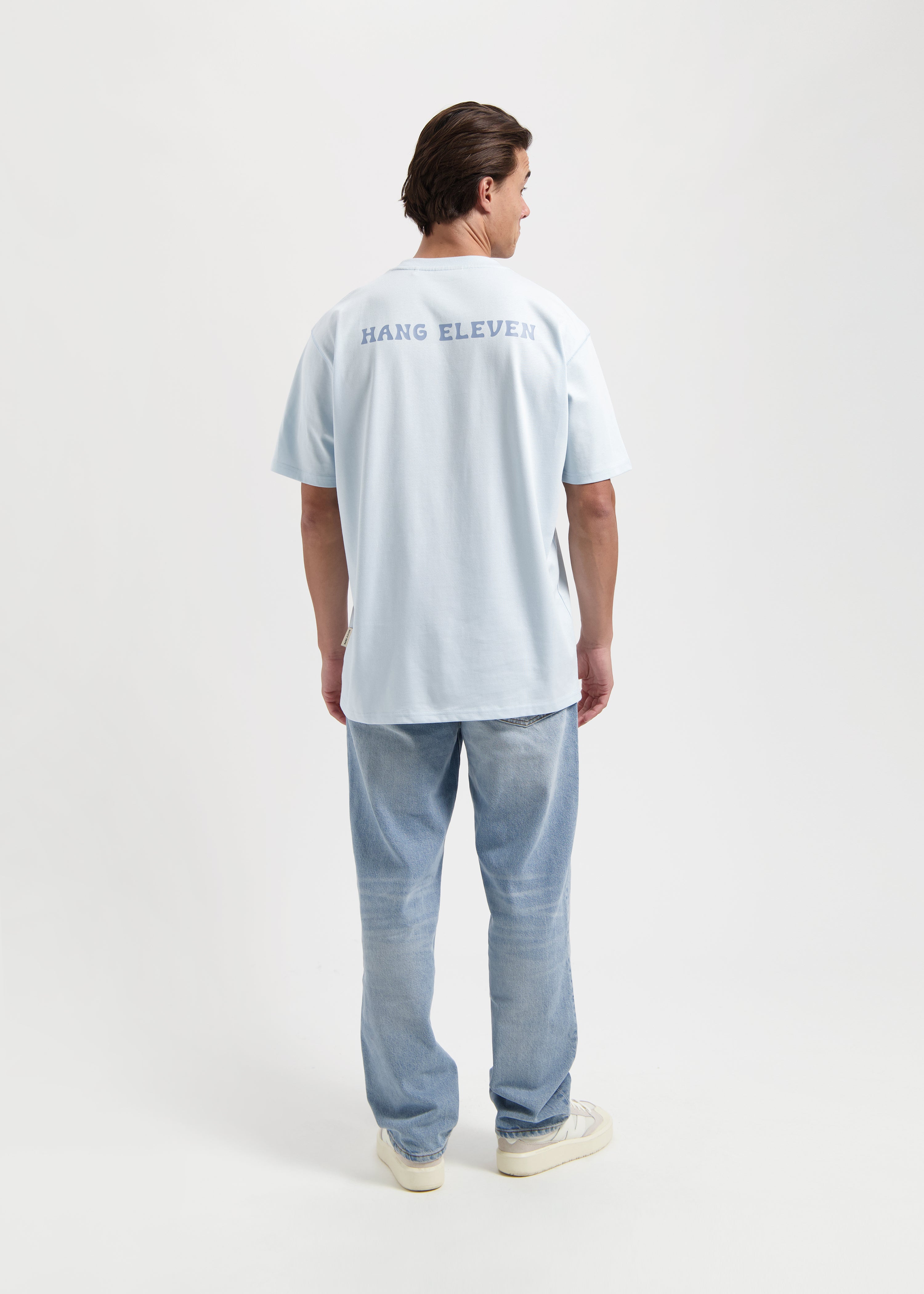 Logo Carrier Tee - Light Blue