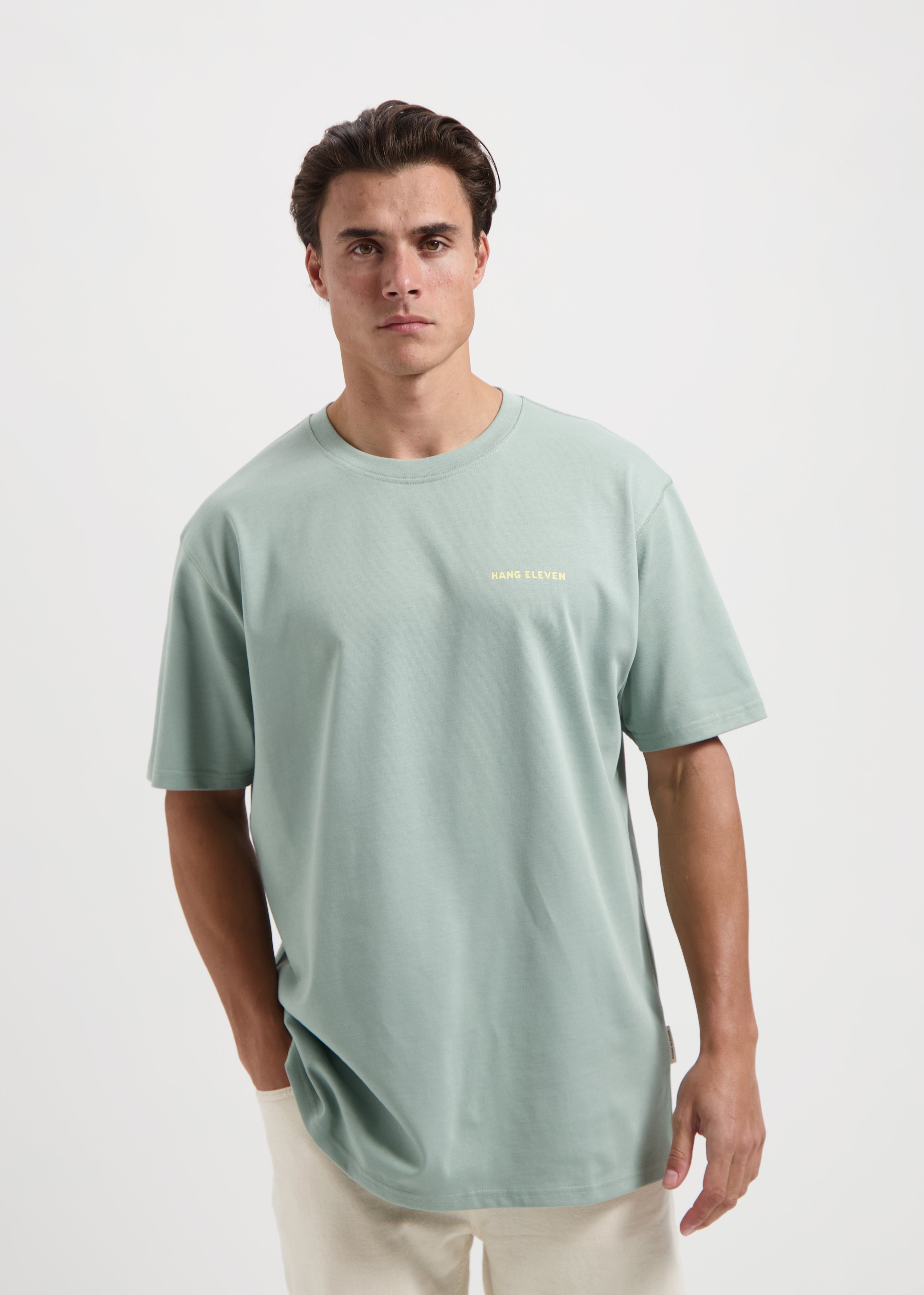 T-shirt porte-logo - Vert